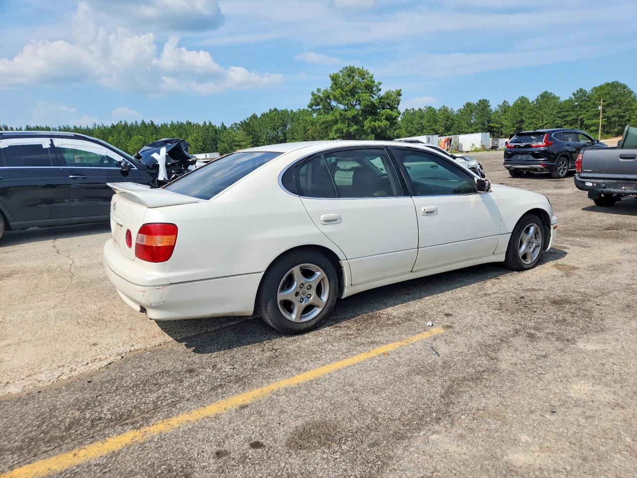 1999 Lexus Gs 300 White vin: JT8BD68S1X0047973