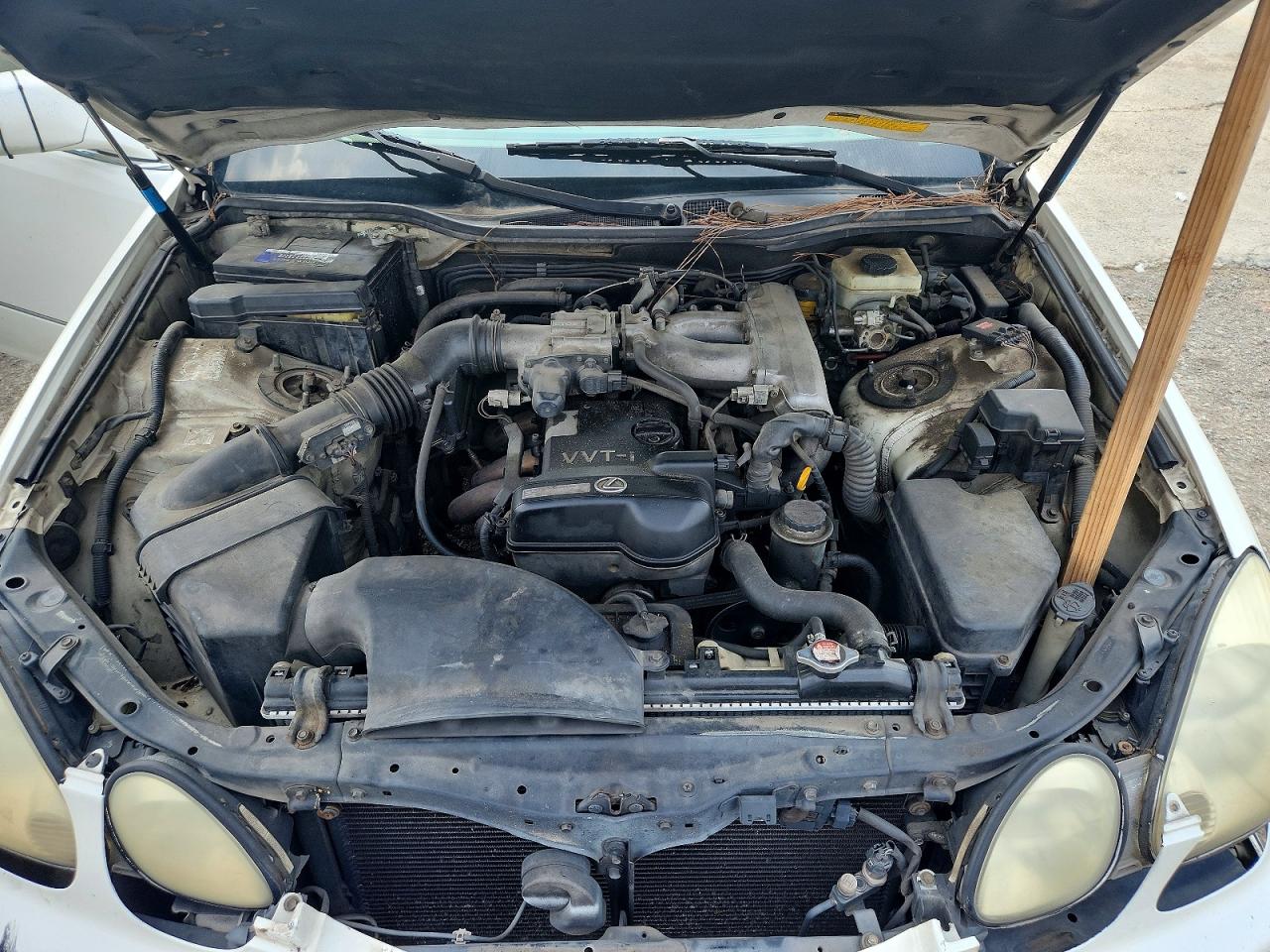 1999 Lexus Gs 300 White vin: JT8BD68S1X0047973