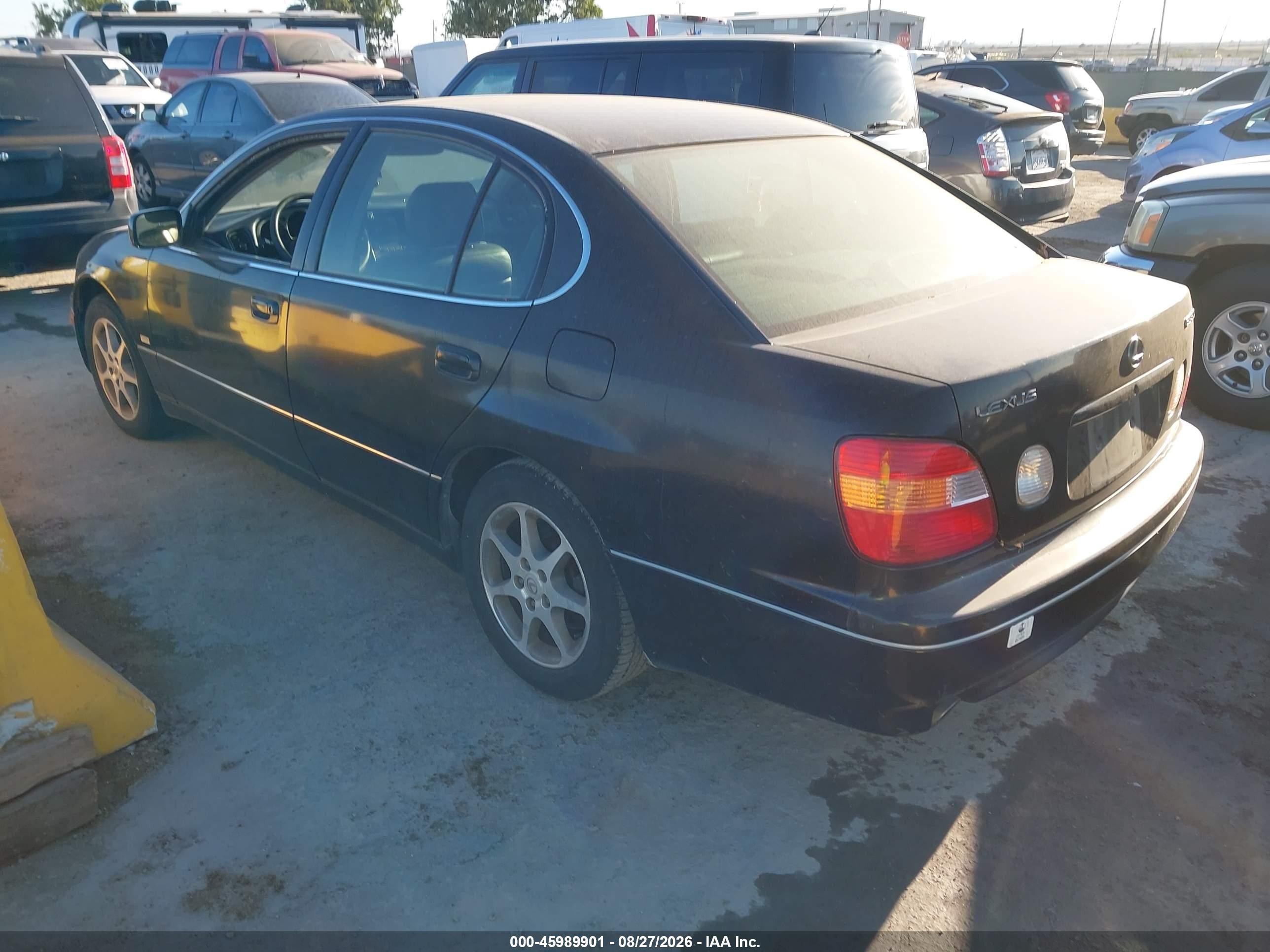 2000 Lexus Gs 300 Black vin: JT8BD68S1Y0104819