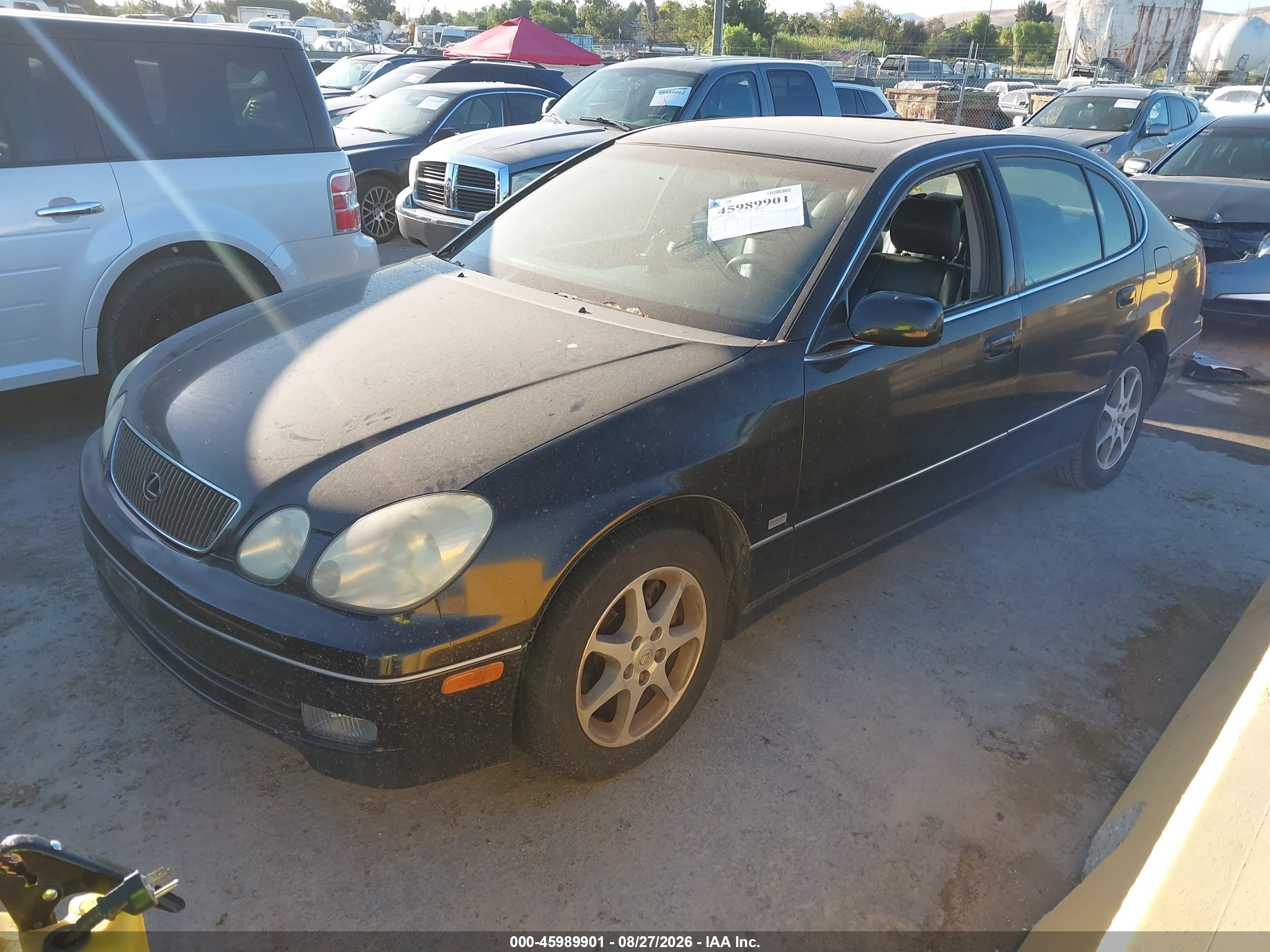 2000 Lexus Gs 300 Black vin: JT8BD68S1Y0104819