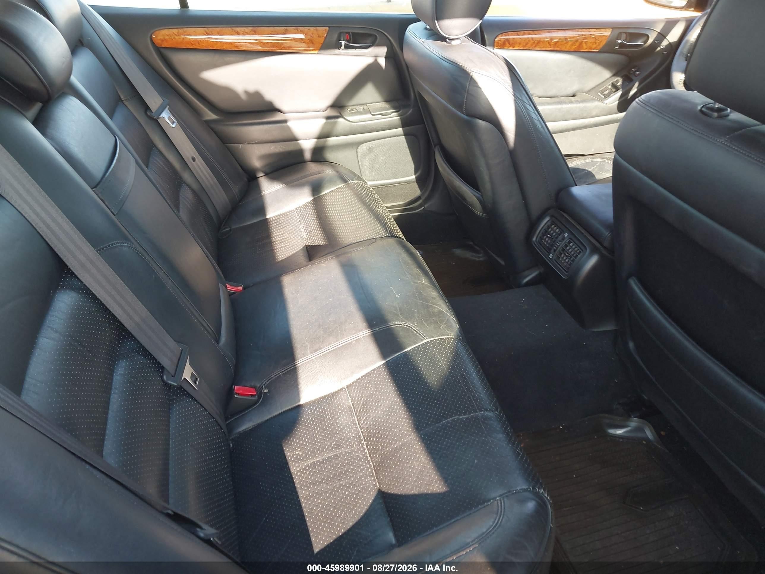 2000 Lexus Gs 300 Black vin: JT8BD68S1Y0104819