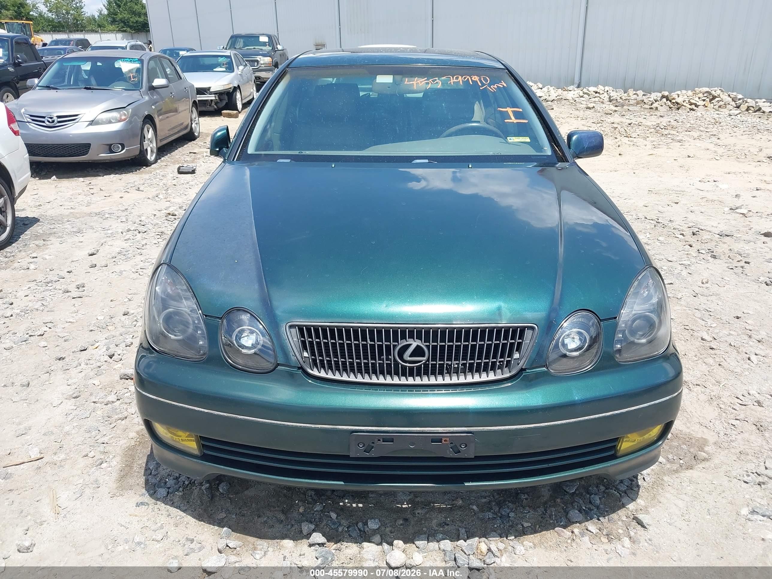 1998 Lexus Gs 300   Green vin: JT8BD68S3W0016562