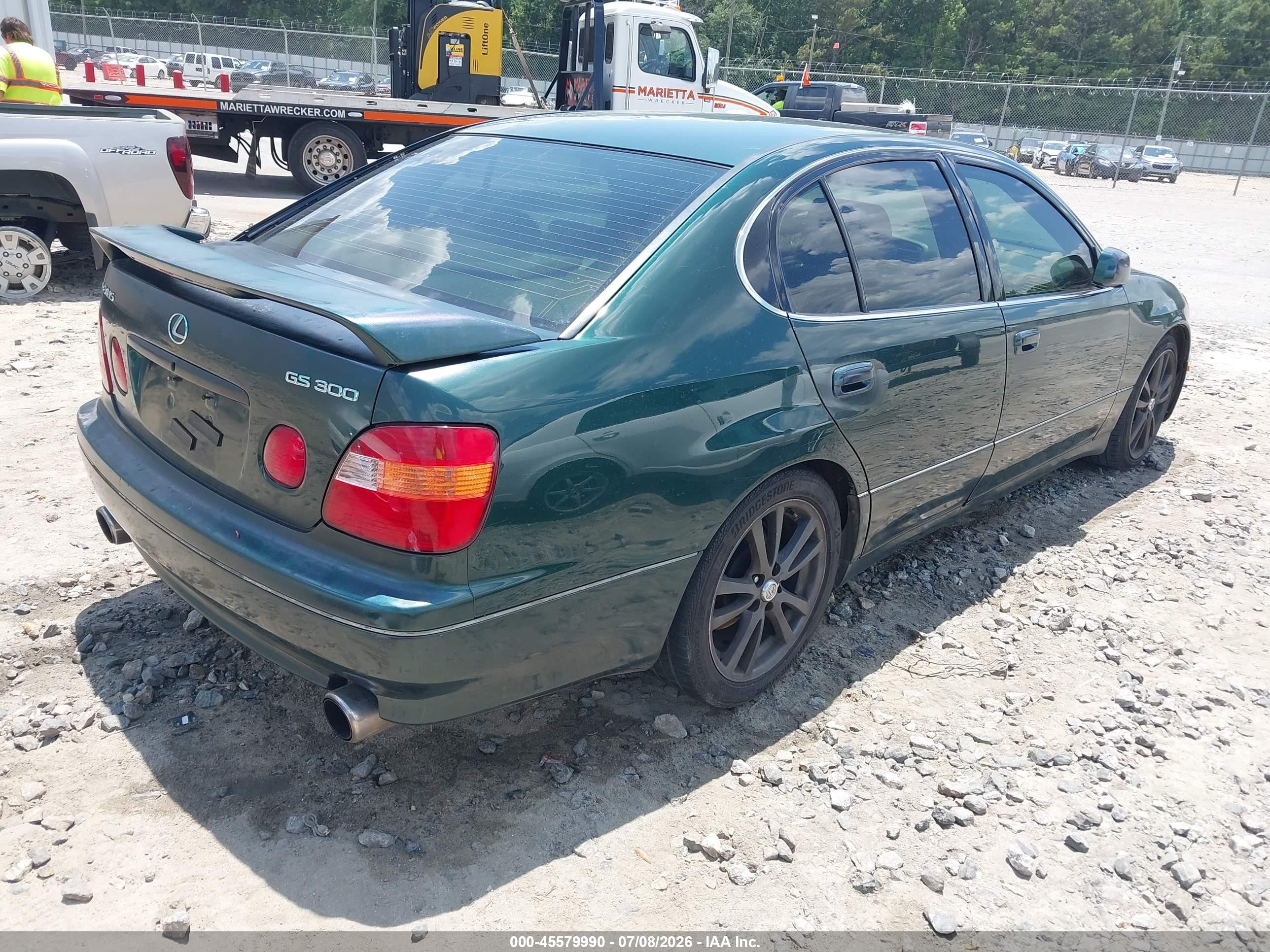 1998 Lexus Gs 300   Green vin: JT8BD68S3W0016562