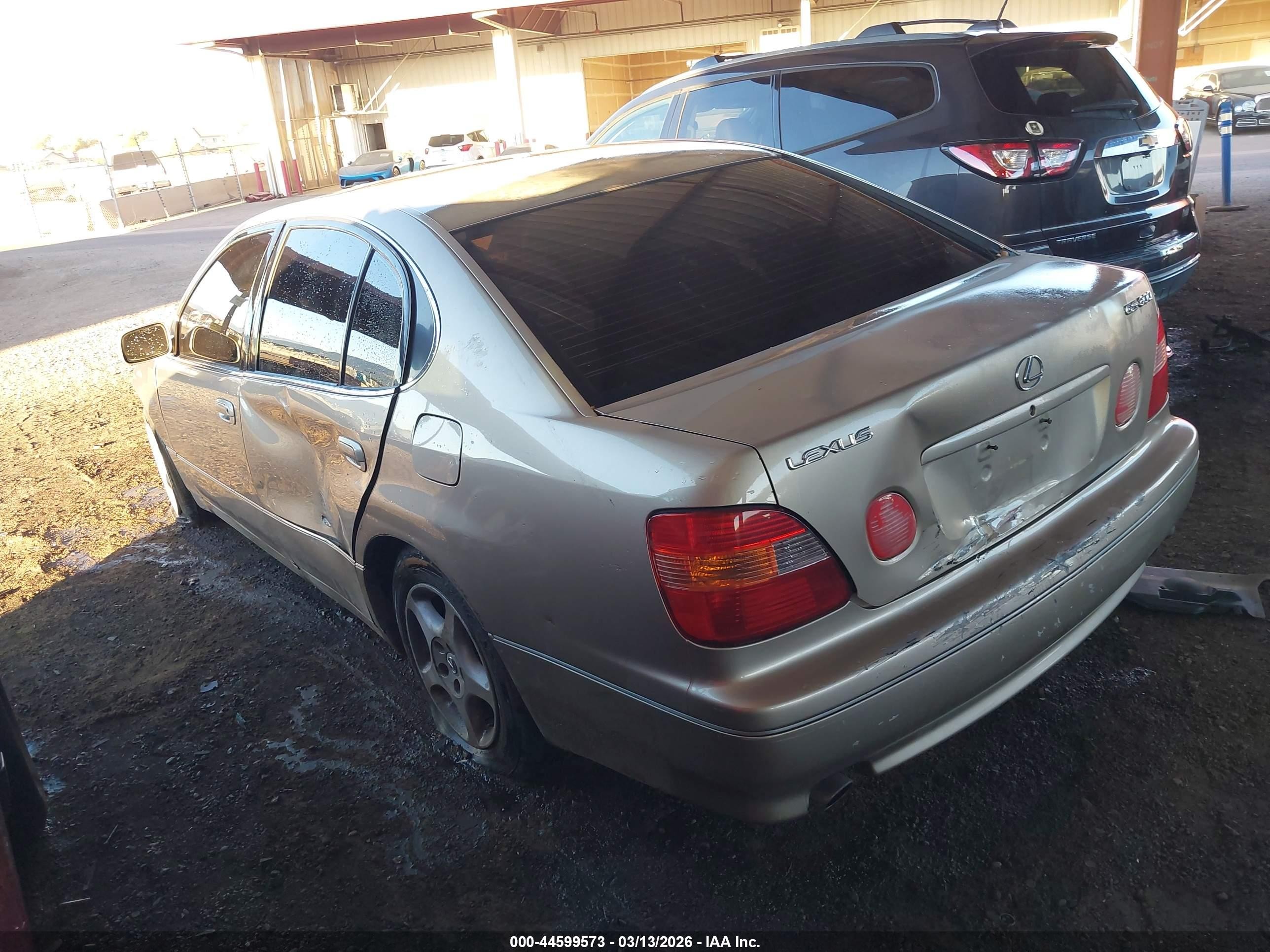 2000 Lexus Gs 300   Gold vin: JT8BD68S3Y0091006