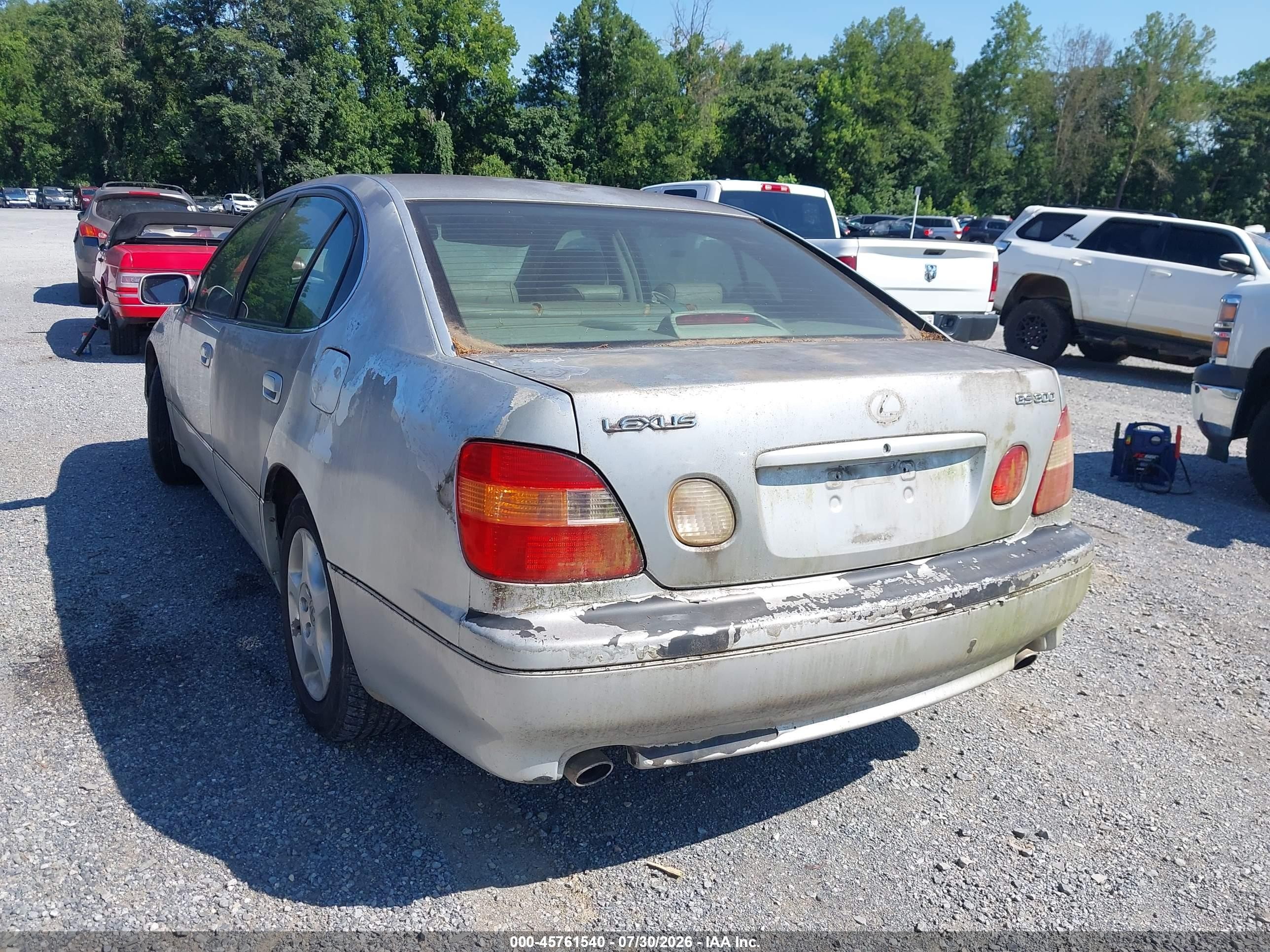 1999 Lexus Gs 300   Silver vin: JT8BD68S4X0079381