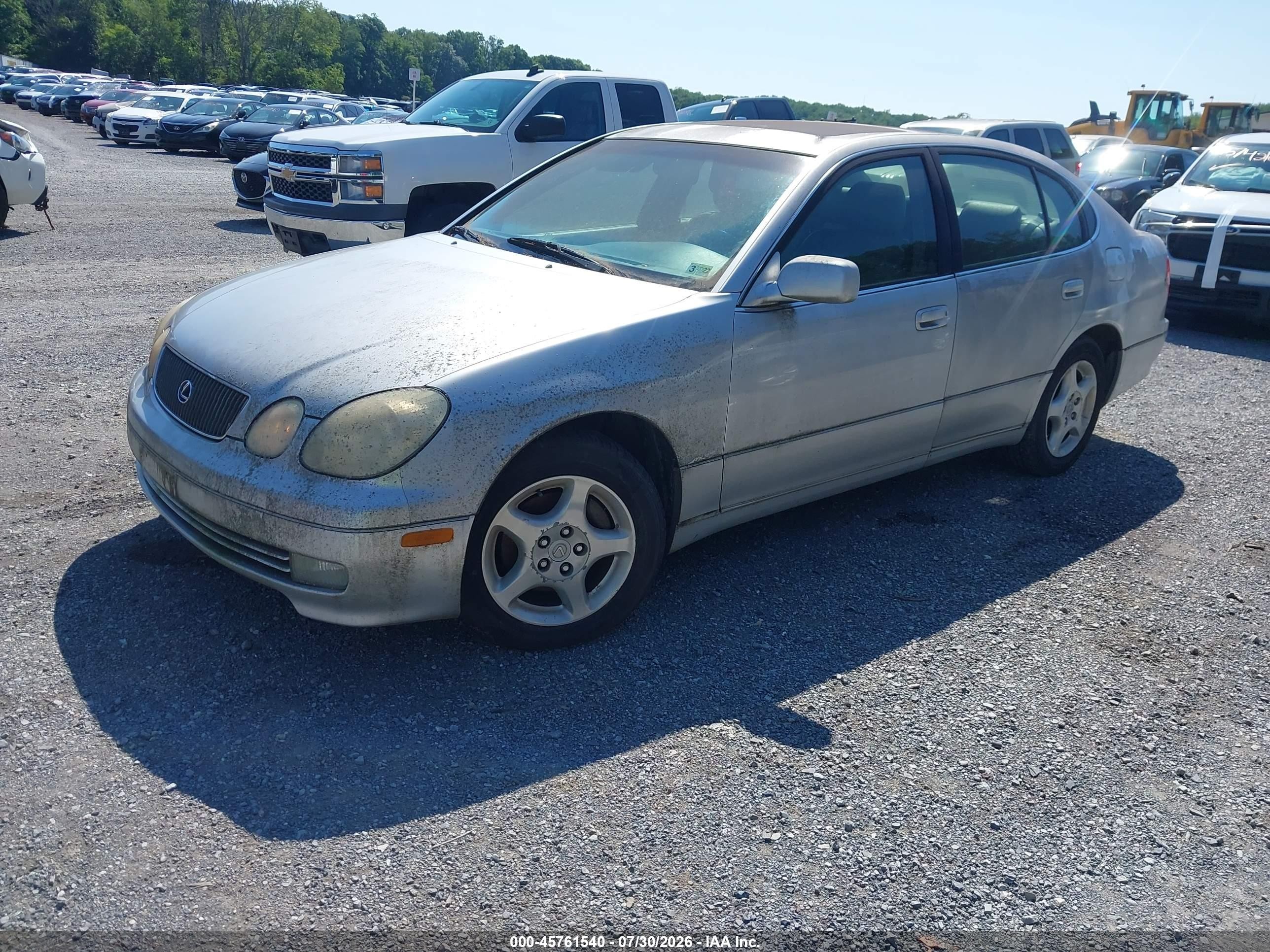 1999 Lexus Gs 300   Silver vin: JT8BD68S4X0079381