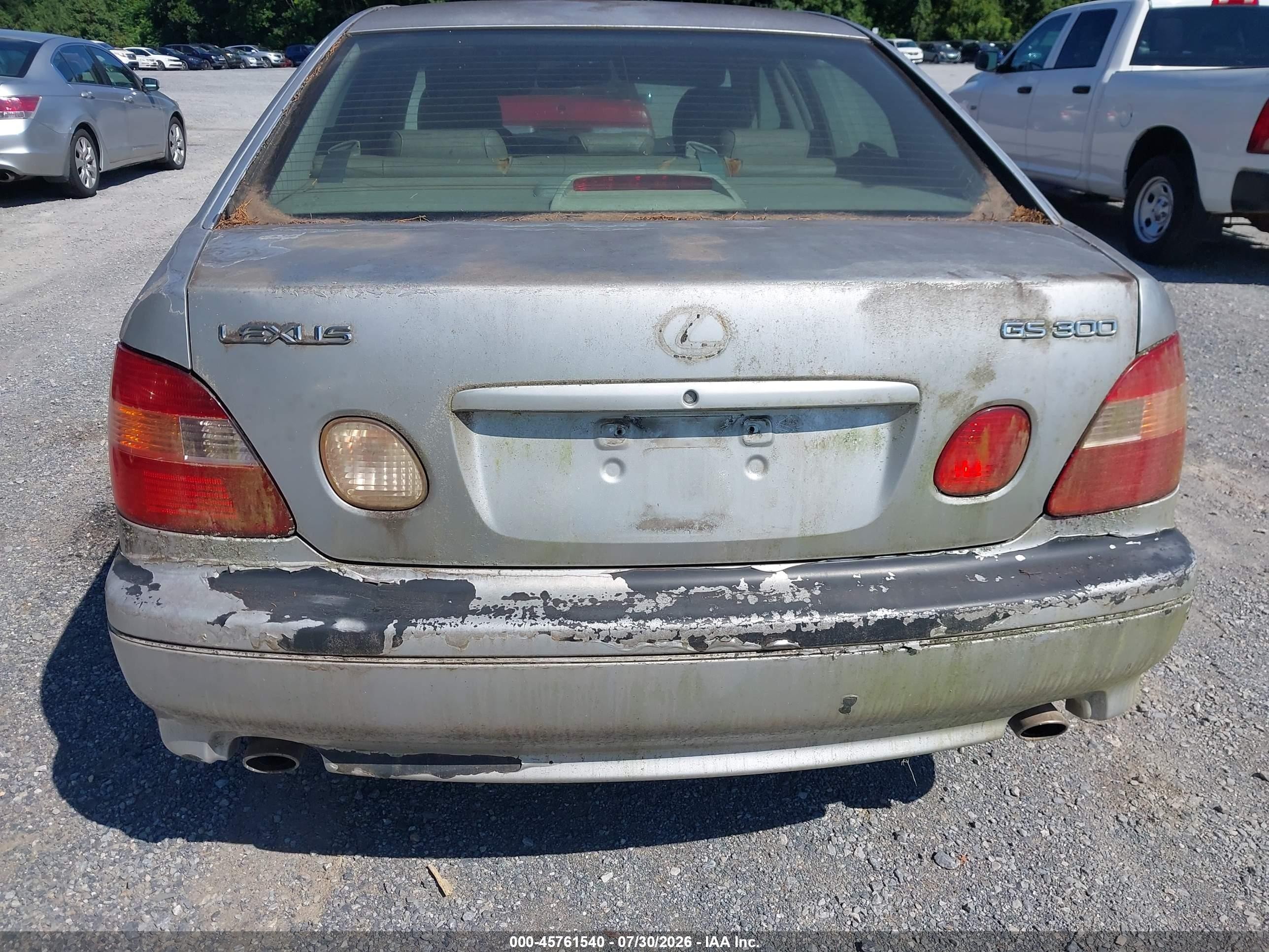 1999 Lexus Gs 300   Silver vin: JT8BD68S4X0079381