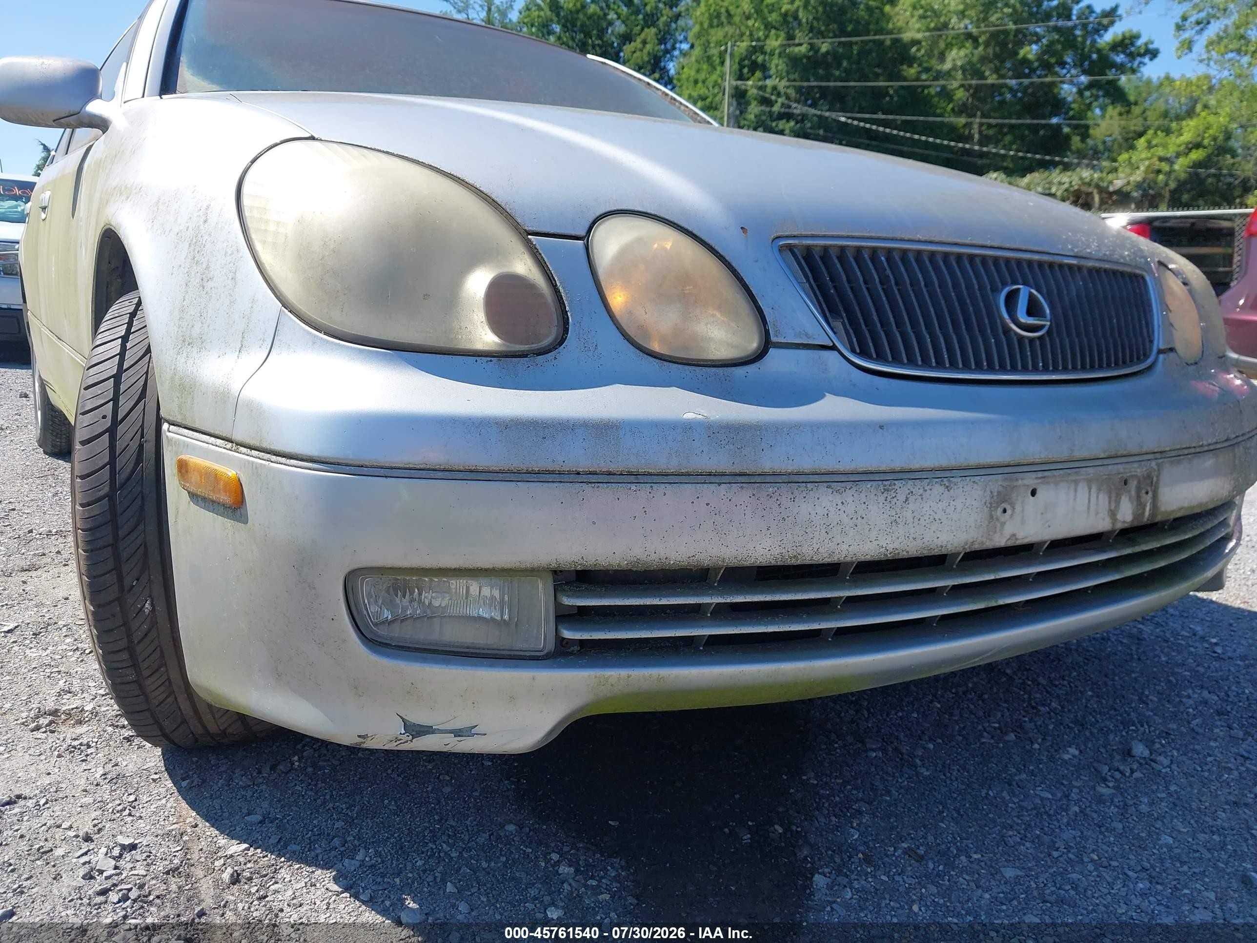 1999 Lexus Gs 300   Silver vin: JT8BD68S4X0079381