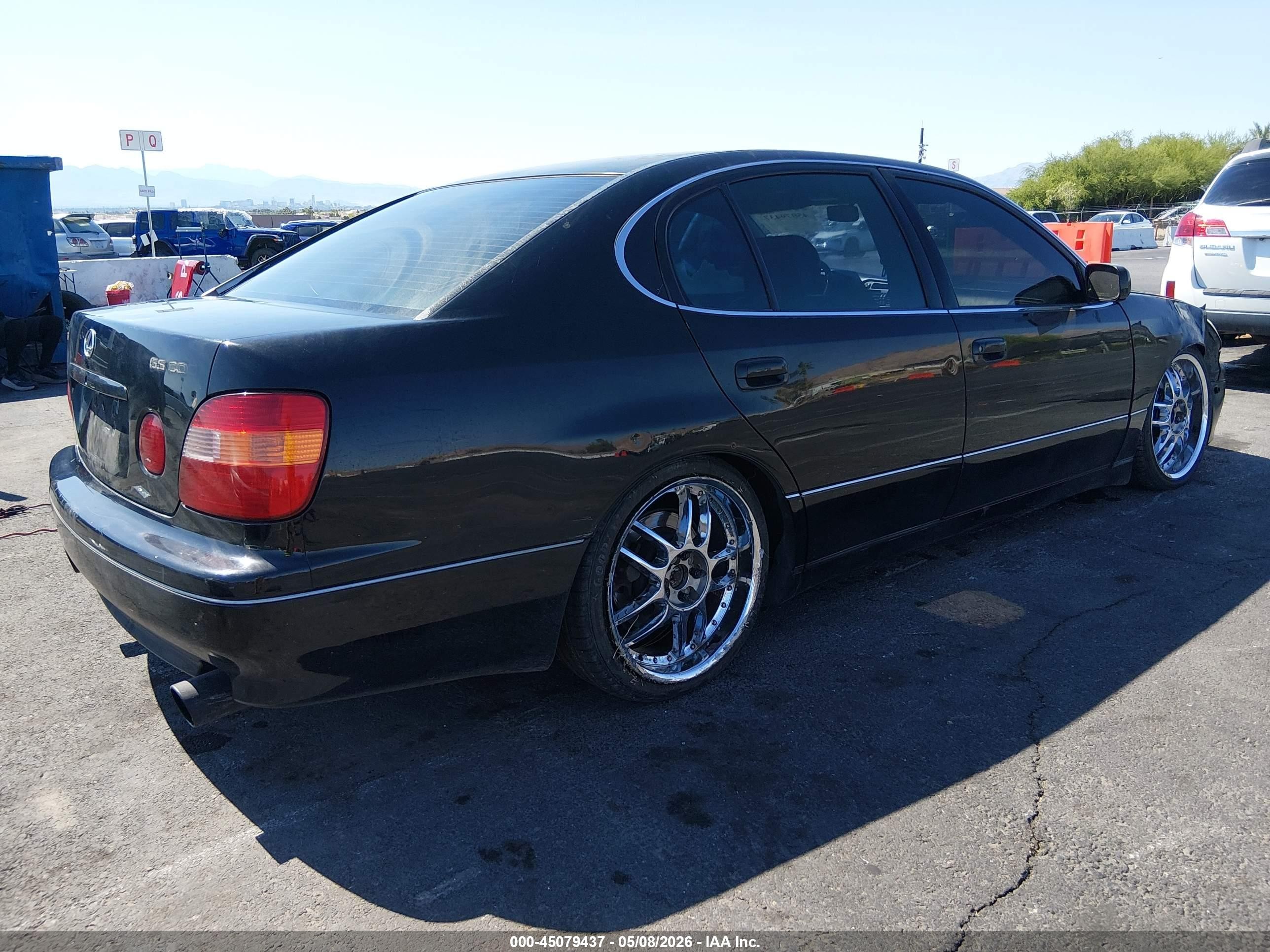 1999 Lexus Gs 300   Black vin: JT8BD68S4X0083396