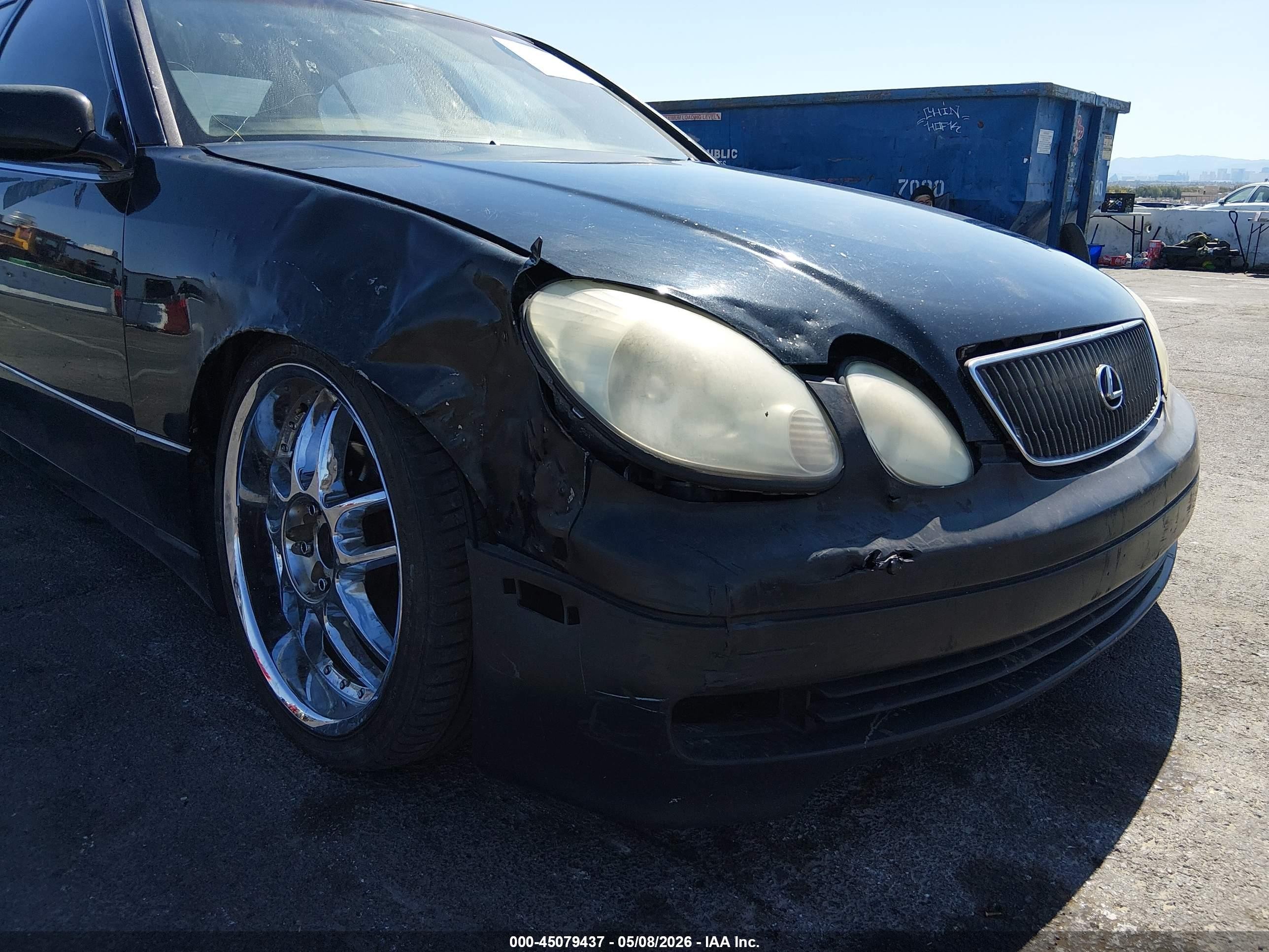 1999 Lexus Gs 300   Black vin: JT8BD68S4X0083396