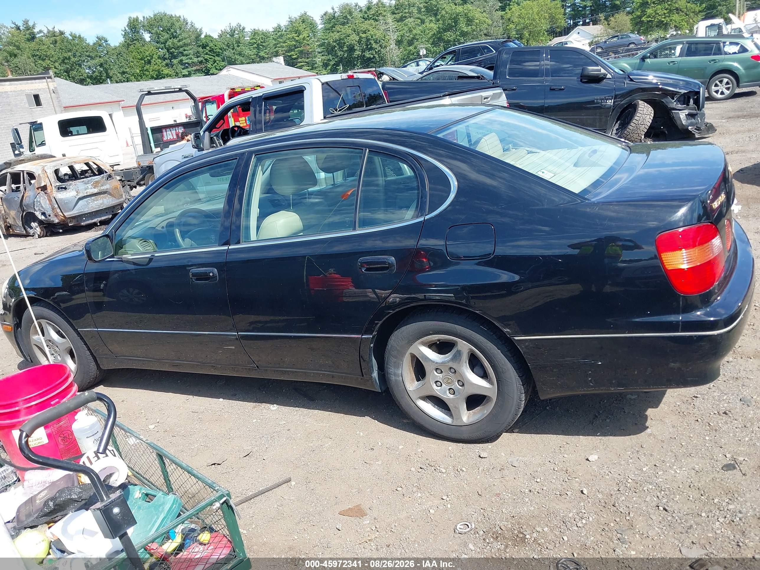1999 Lexus Gs 300 Black vin: JT8BD68S5X0056837