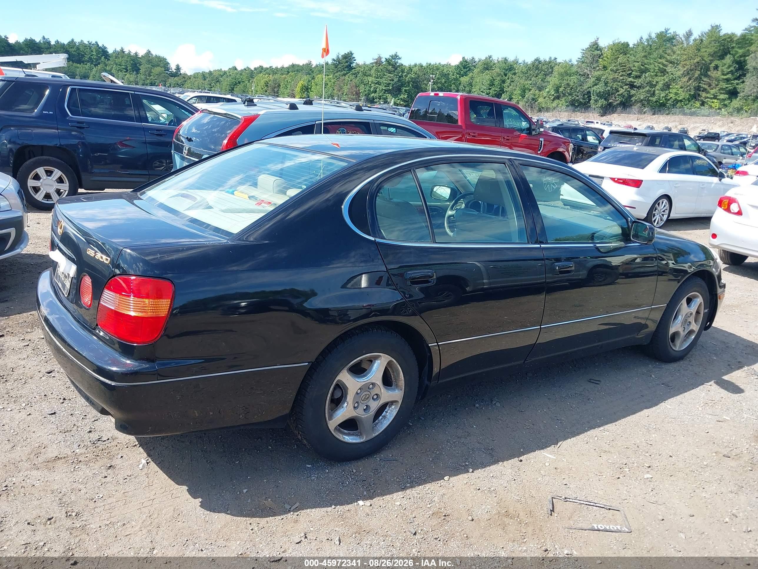 1999 Lexus Gs 300 Black vin: JT8BD68S5X0056837