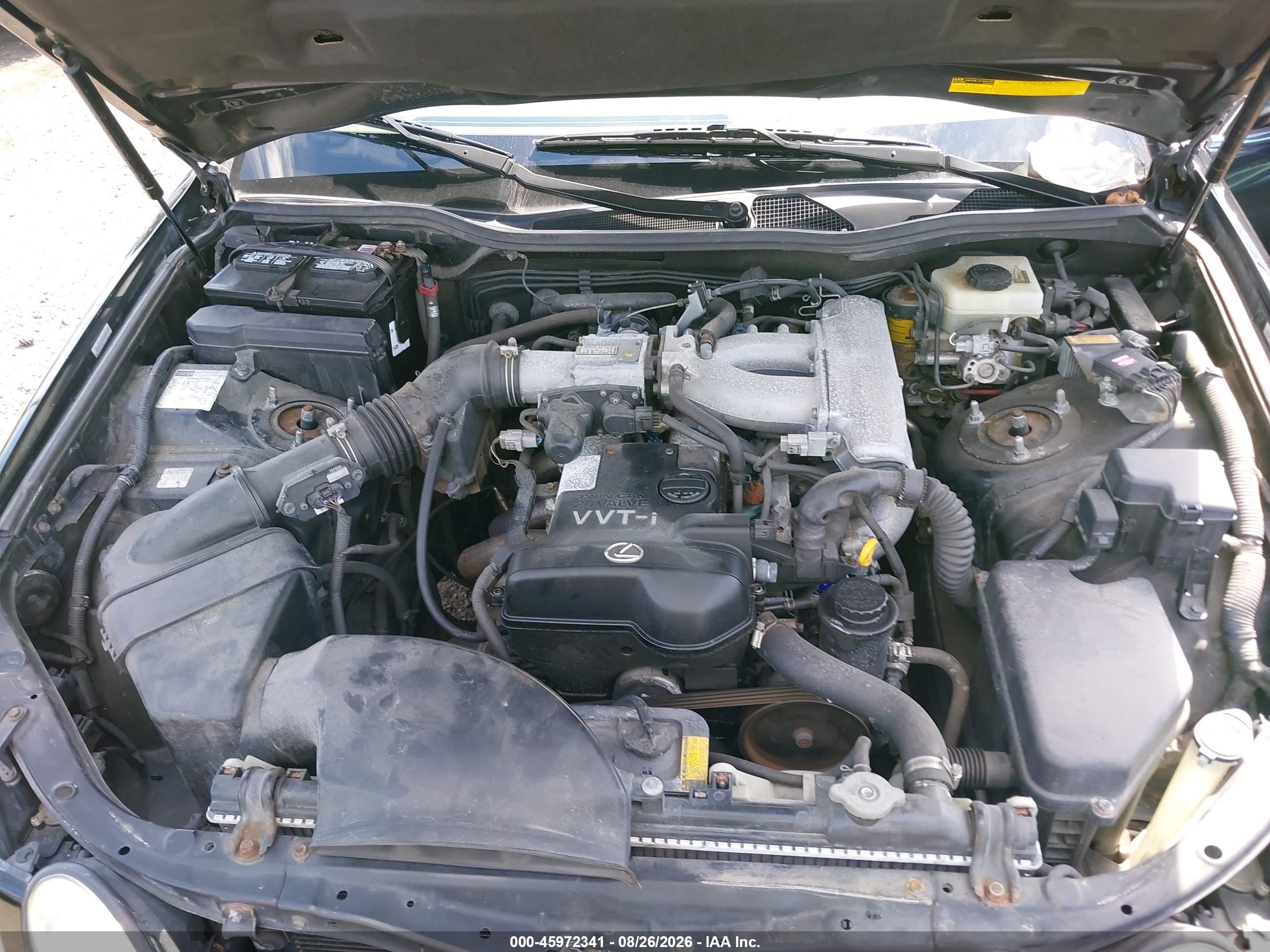 1999 Lexus Gs 300 Black vin: JT8BD68S5X0056837