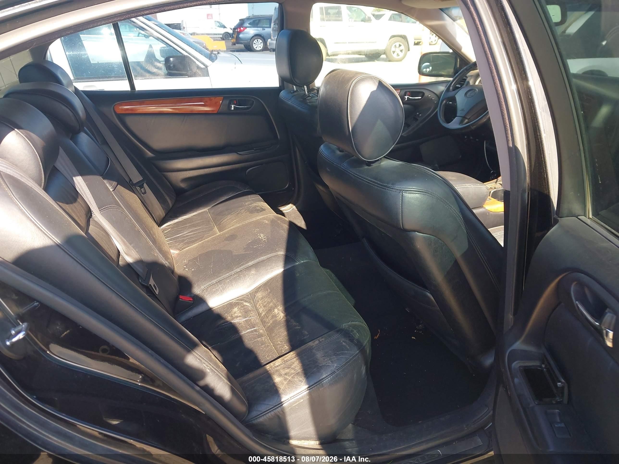 2000 Lexus Gs 300   Black vin: JT8BD68S5Y0103219