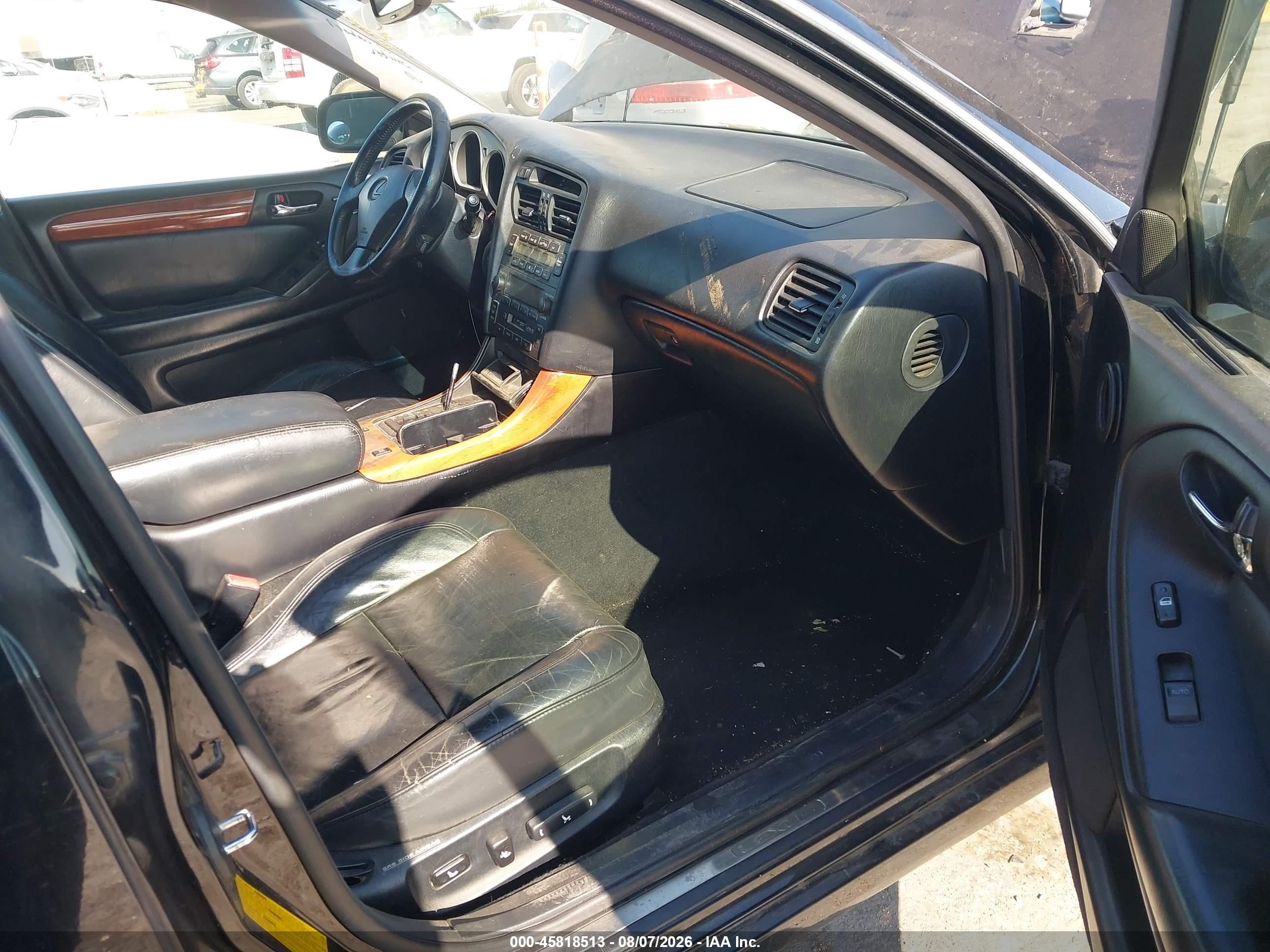2000 Lexus Gs 300   Black vin: JT8BD68S5Y0103219