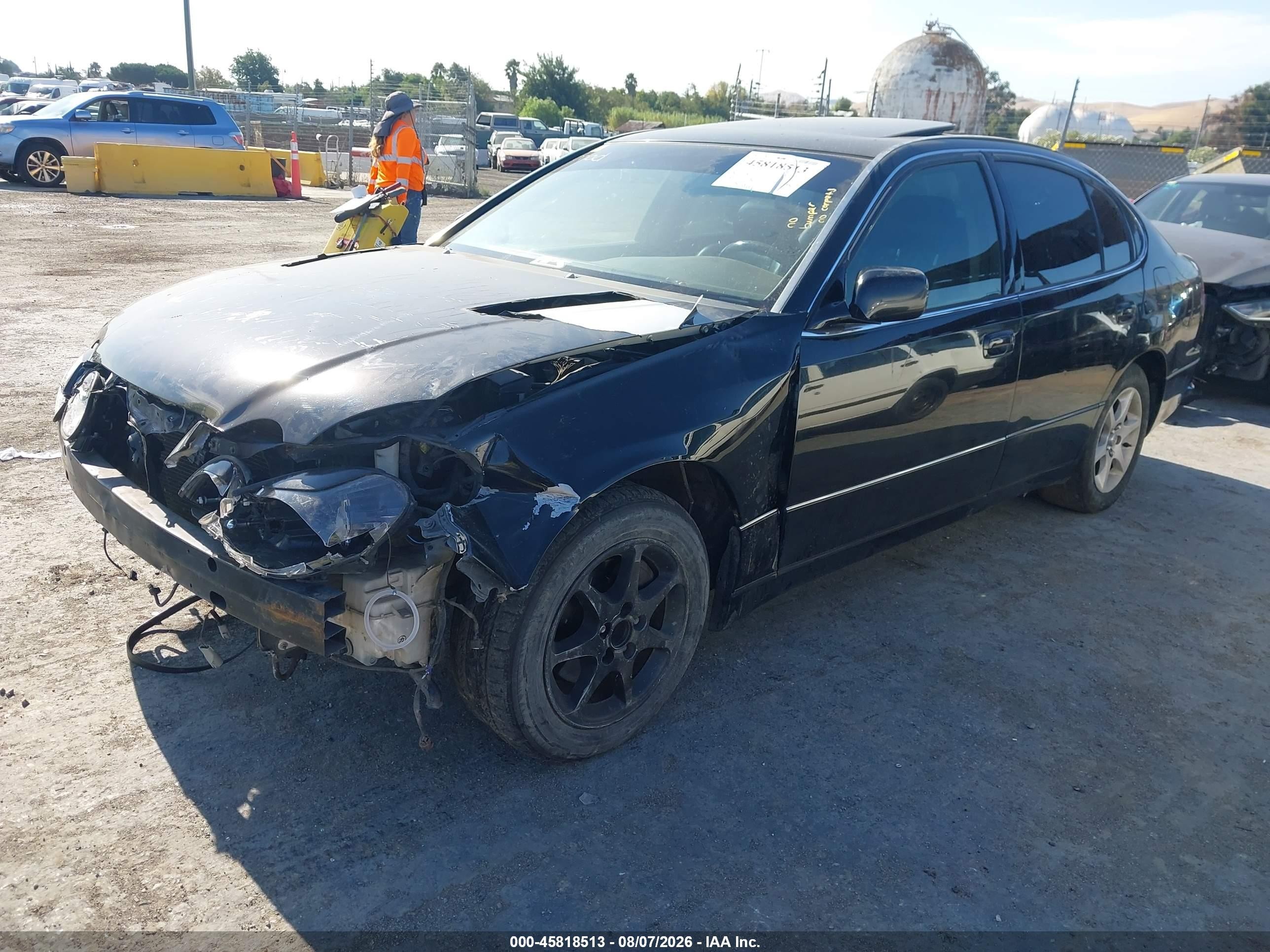 2000 Lexus Gs 300   Black vin: JT8BD68S5Y0103219