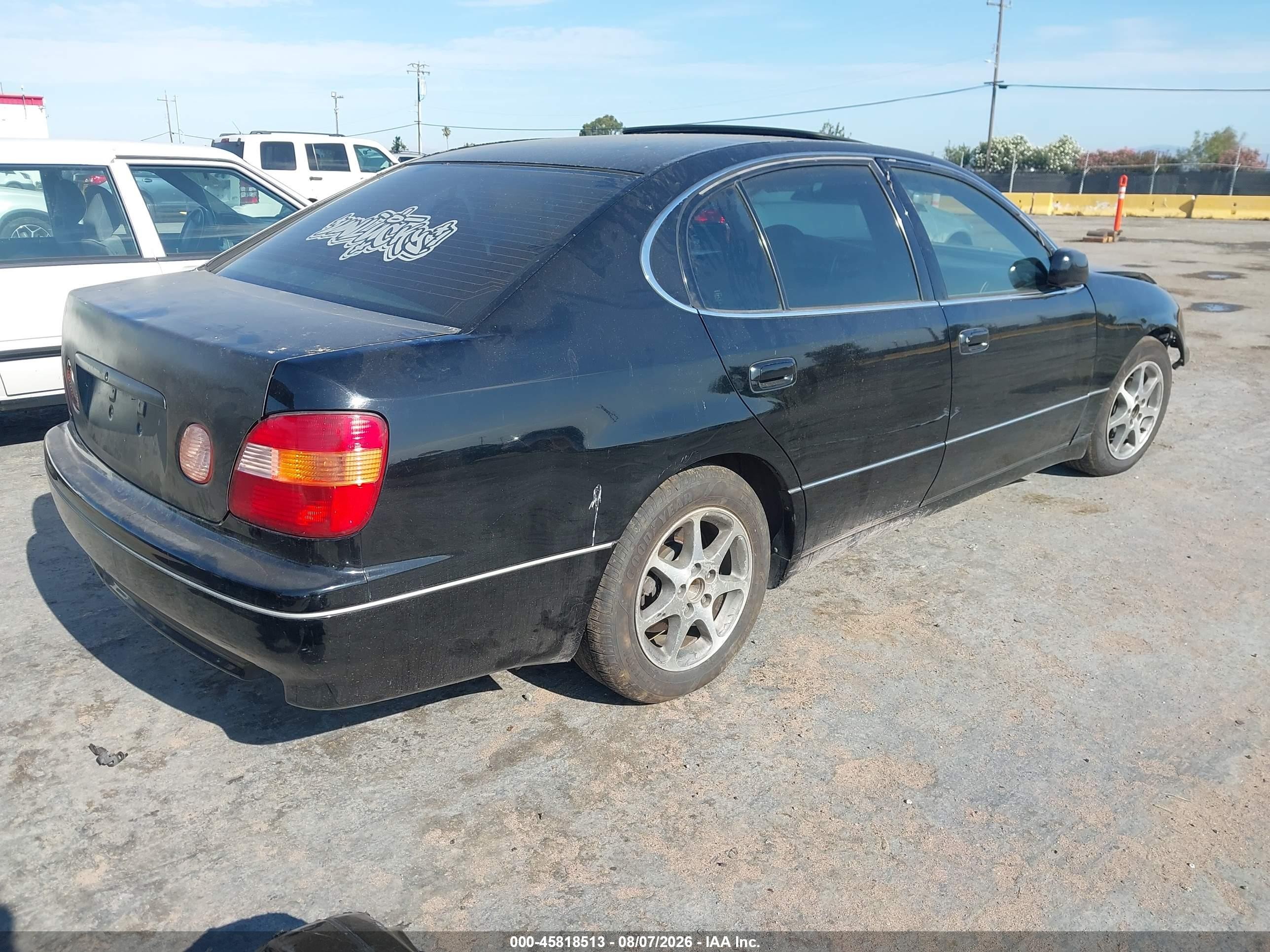 2000 Lexus Gs 300   Black vin: JT8BD68S5Y0103219