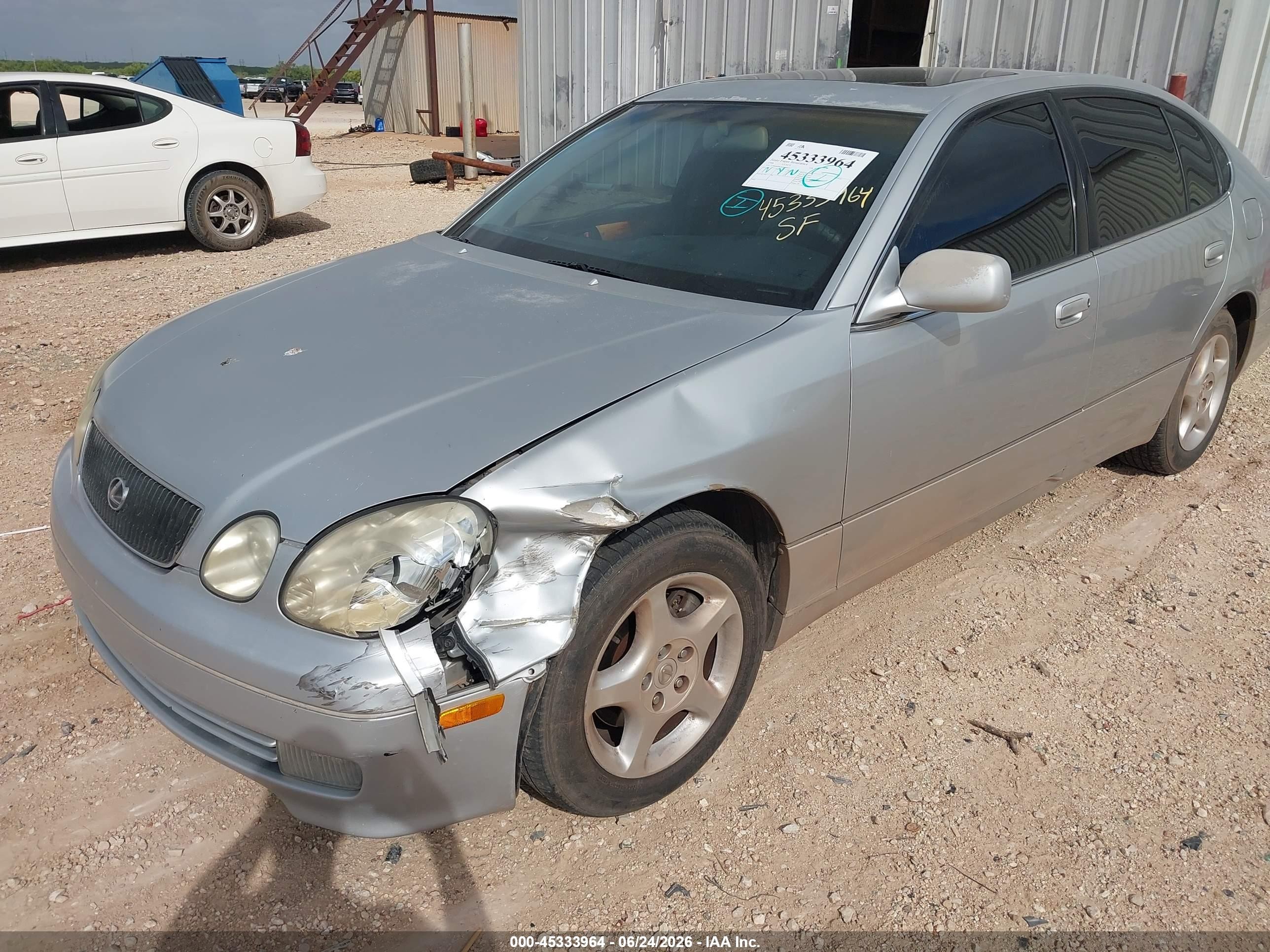 1998 Lexus Gs 300   Silver vin: JT8BD68S6W0018855