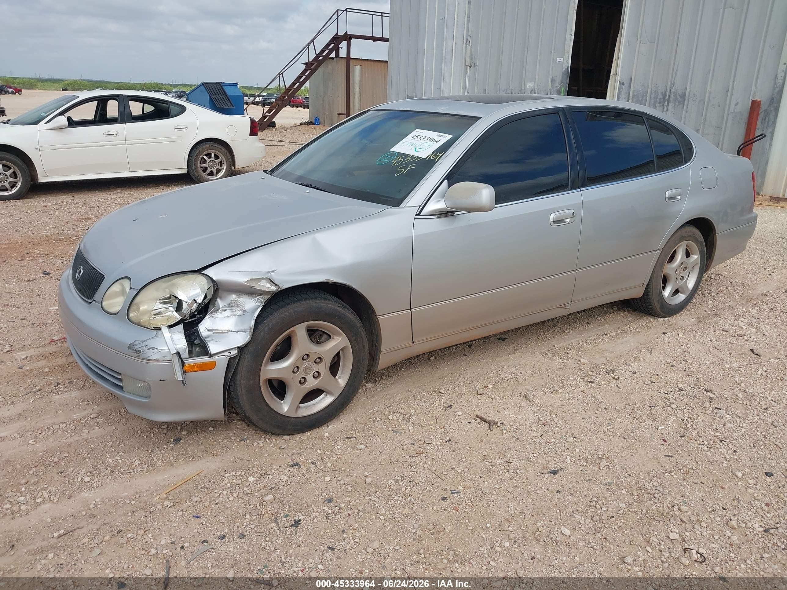 1998 Lexus Gs 300   Silver vin: JT8BD68S6W0018855