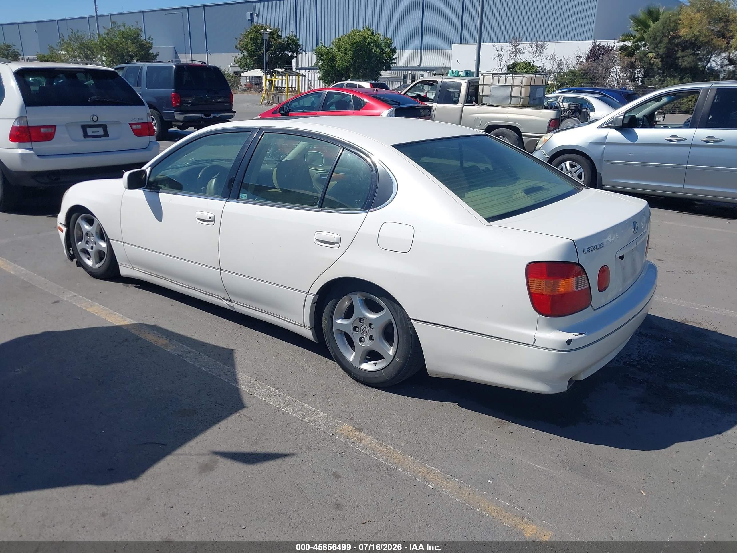 2000 Lexus Gs 300   White vin: JT8BD68S6Y0095714