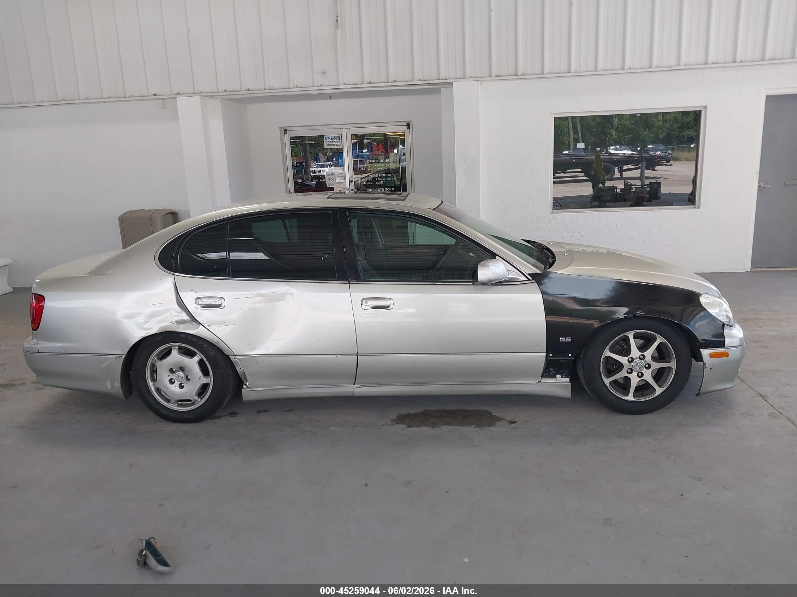 2000 Lexus Gs 300   Silver vin: JT8BD68S6Y0114424
