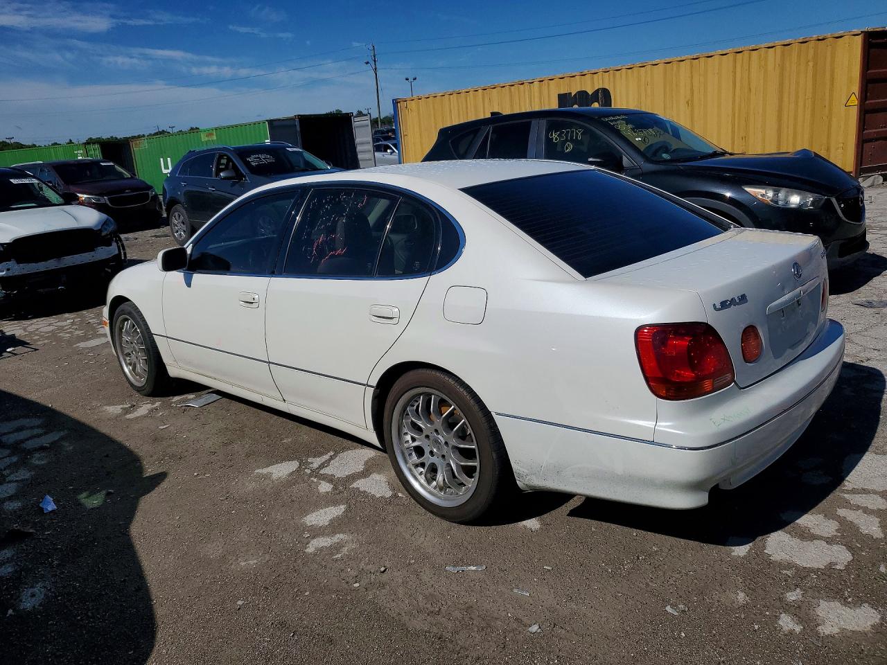 1999 Lexus Gs 300 White vin: JT8BD68S7X0048755