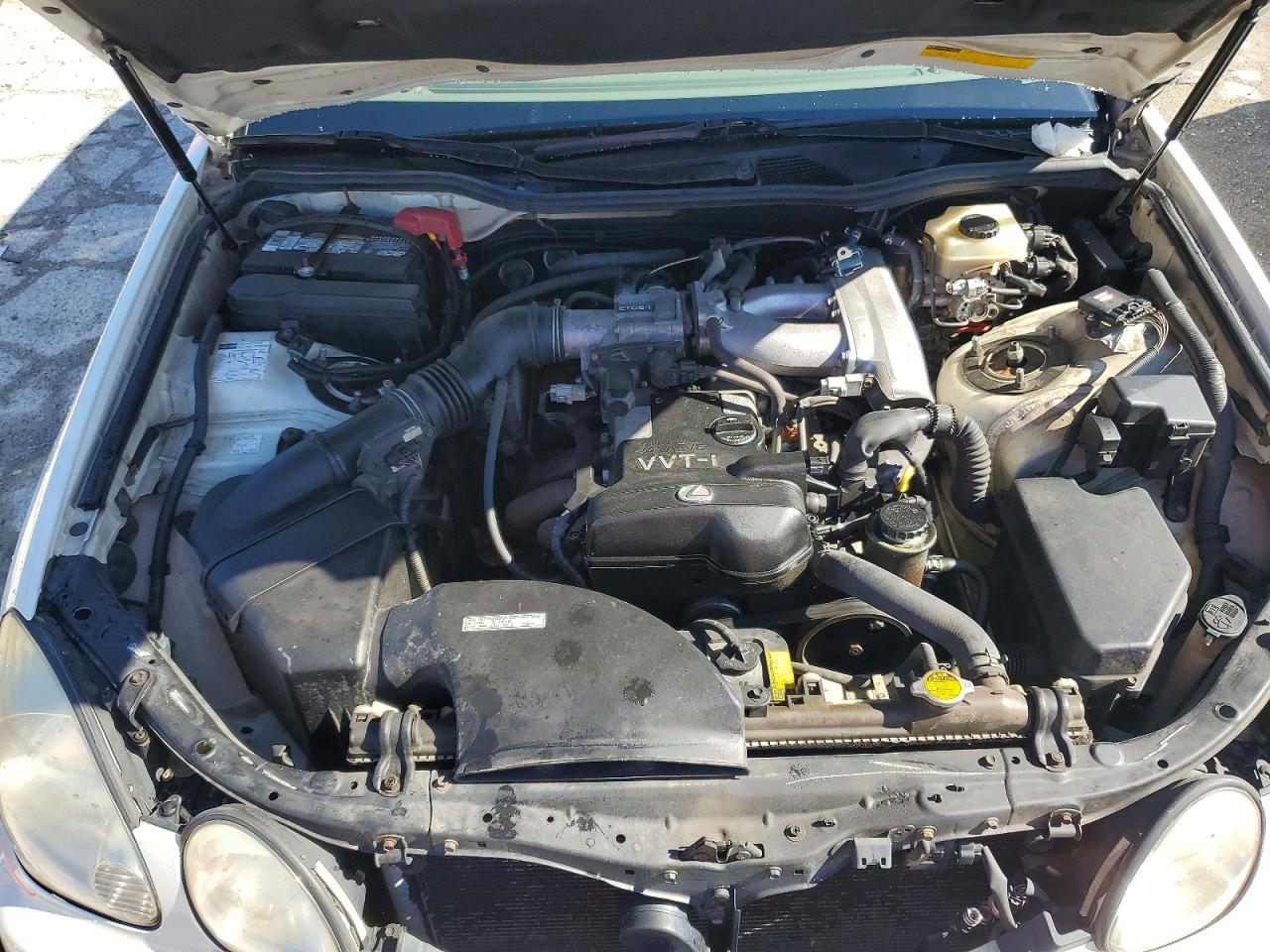 1999 Lexus Gs 300 White vin: JT8BD68S7X0048755