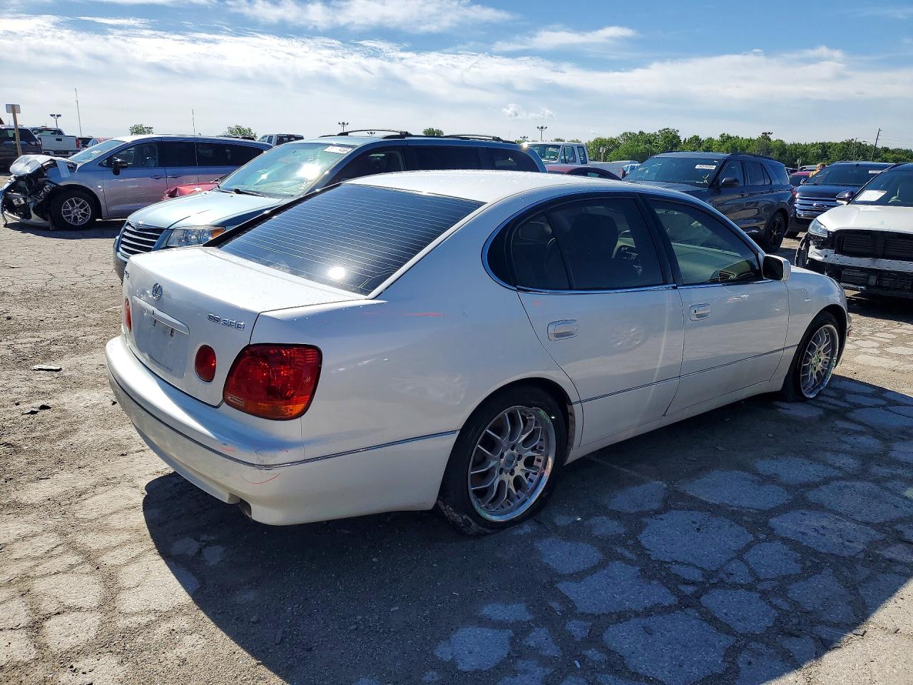 1999 Lexus Gs 300 White vin: JT8BD68S7X0048755