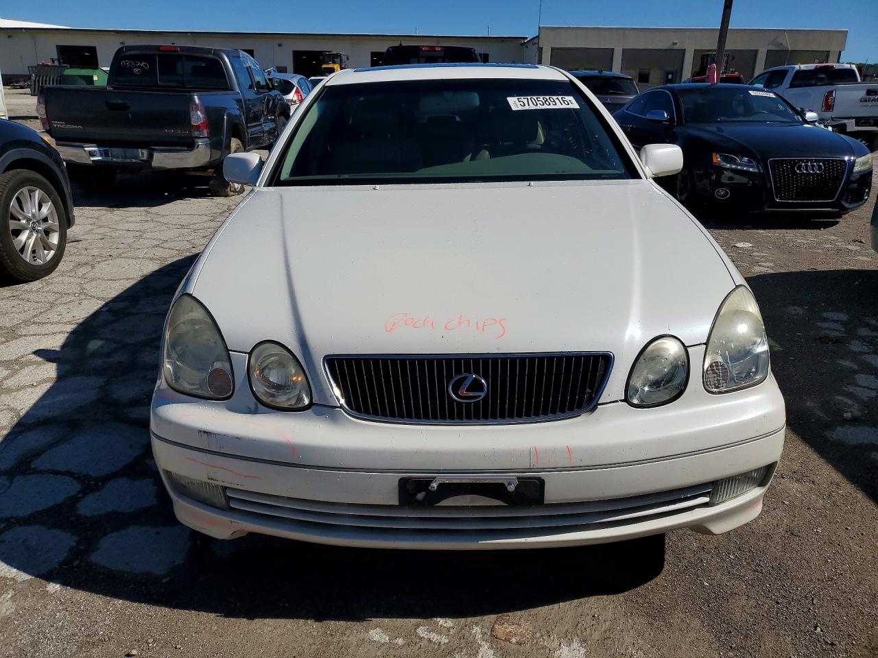 1999 Lexus Gs 300 White vin: JT8BD68S7X0048755