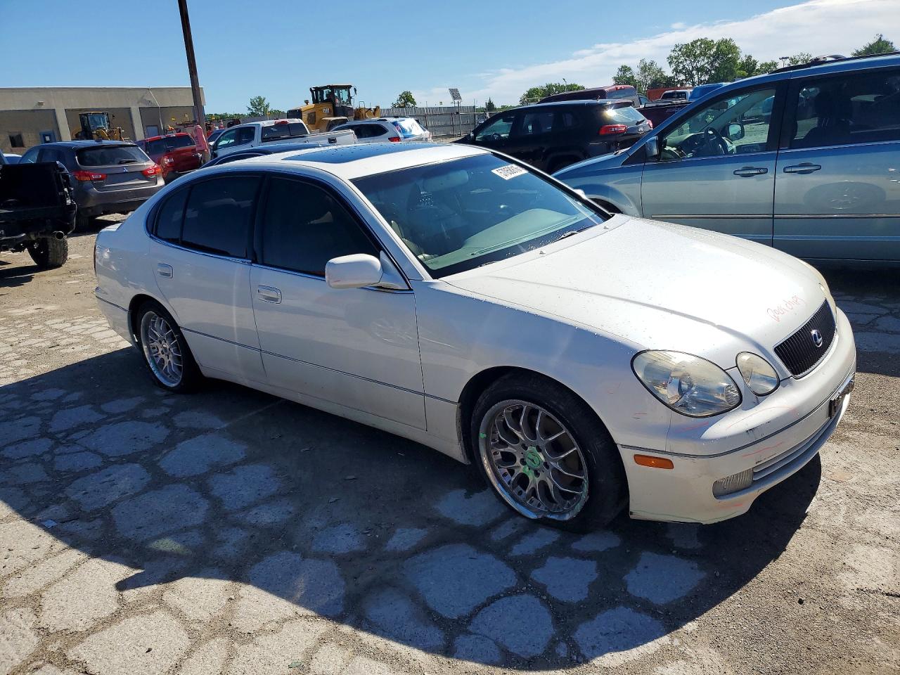 1999 Lexus Gs 300 White vin: JT8BD68S7X0048755