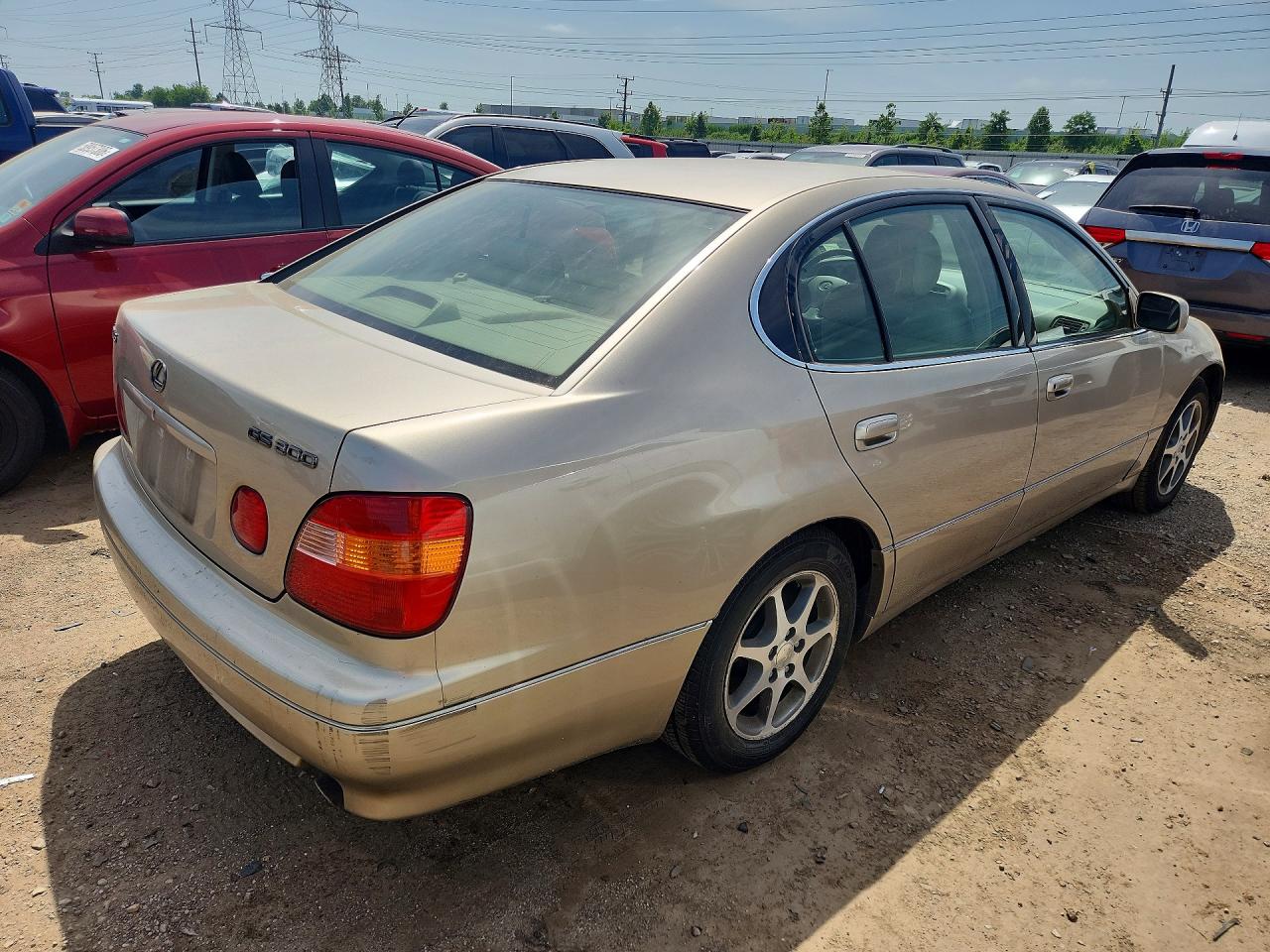 2000 Lexus Gs 300 Tan vin: JT8BD68S7Y0100659
