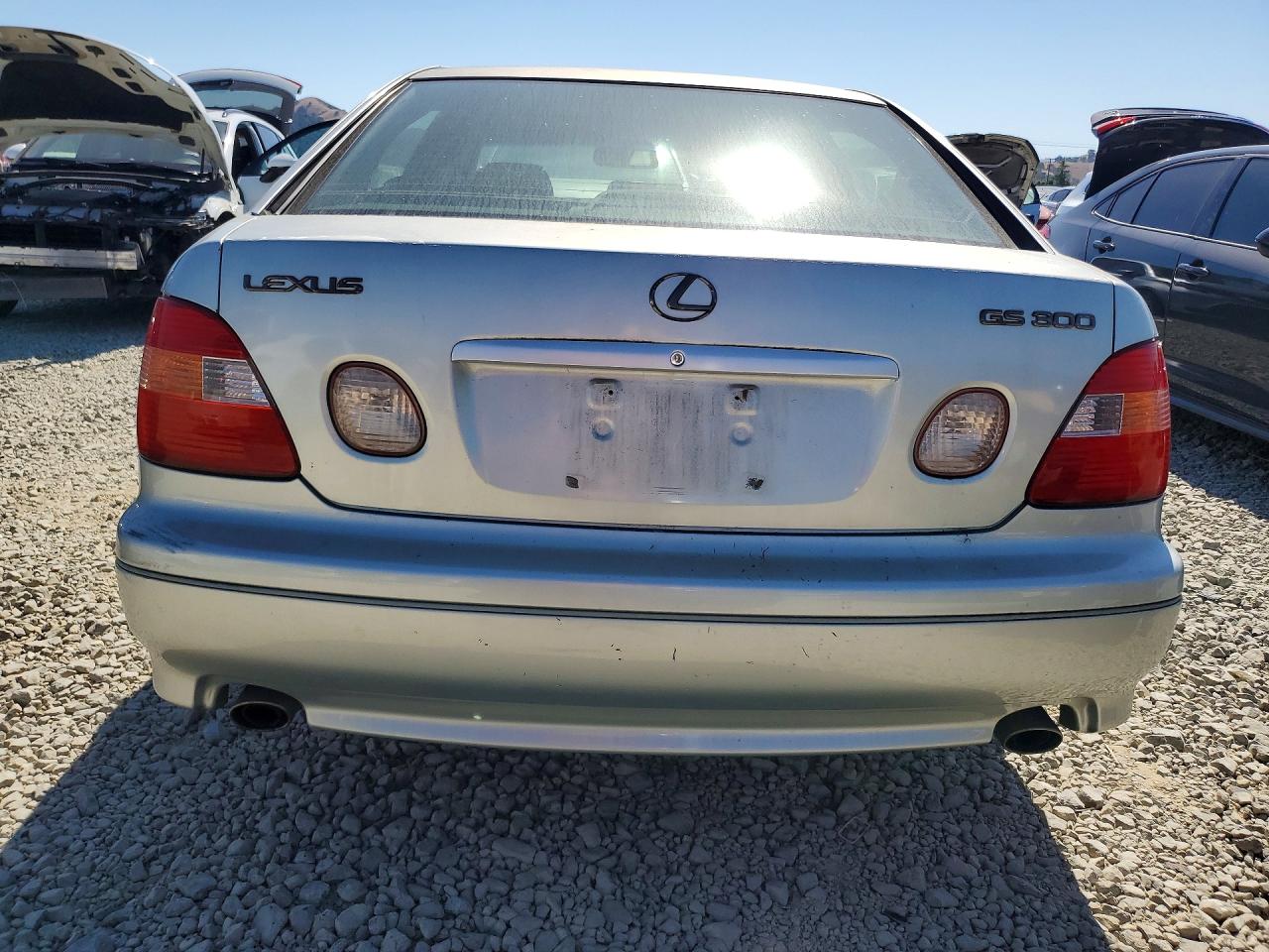 2000 Lexus Gs 300 Silver vin: JT8BD68S7Y0105781