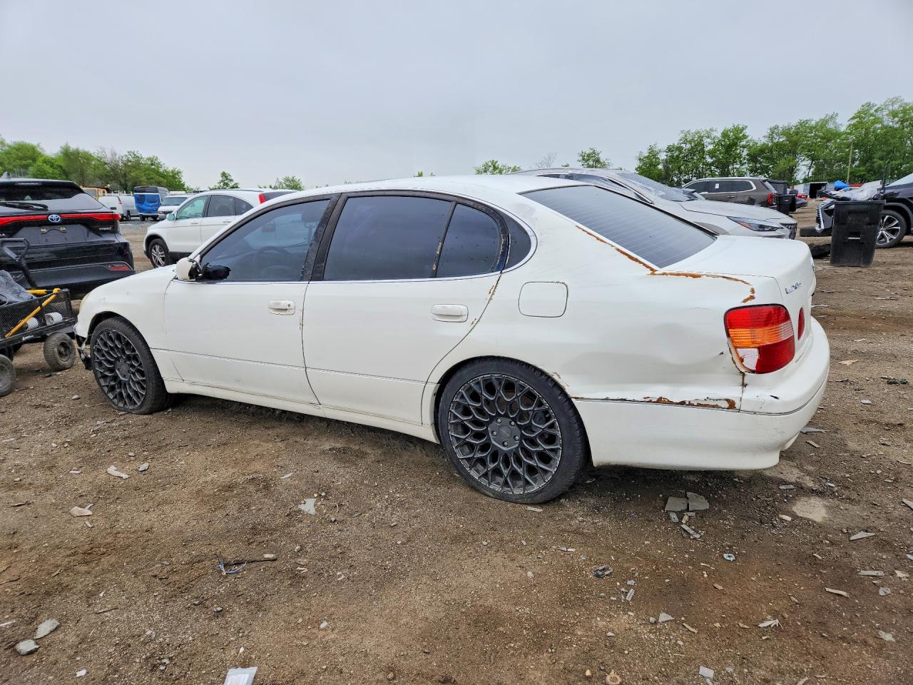 1998 Lexus Gs 300 Base White vin: JT8BD68S8W0005430