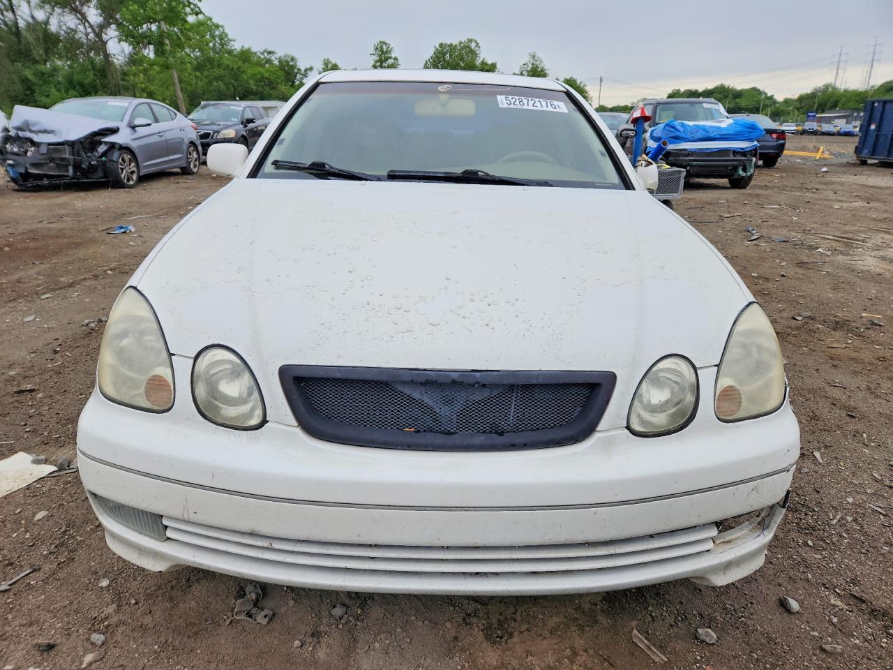 1998 Lexus Gs 300 Base White vin: JT8BD68S8W0005430