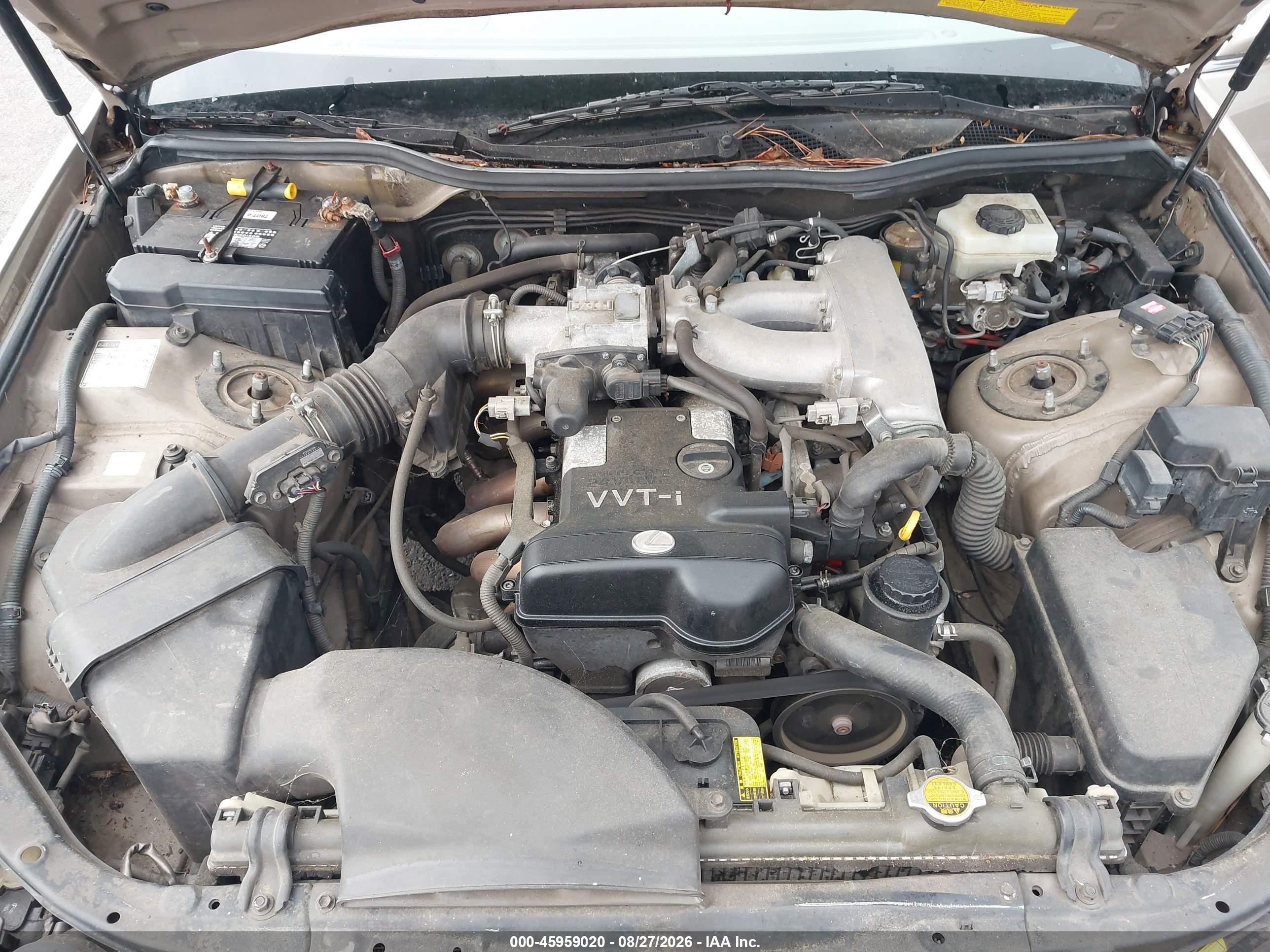 1999 Lexus Gs 300 Gold vin: JT8BD68S8X0054872