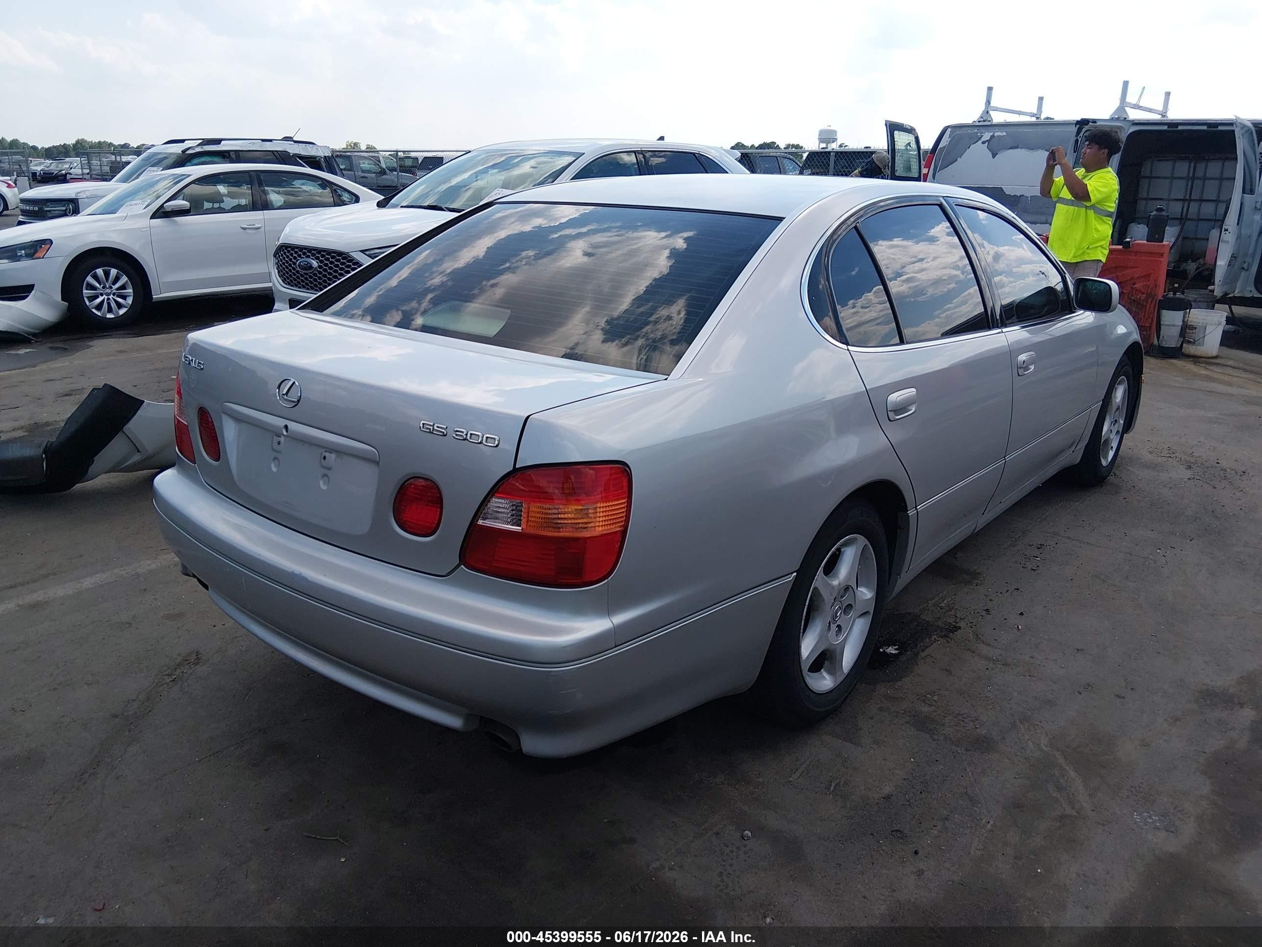 1999 Lexus Gs 300 Silver vin: JT8BD68S8X0070747