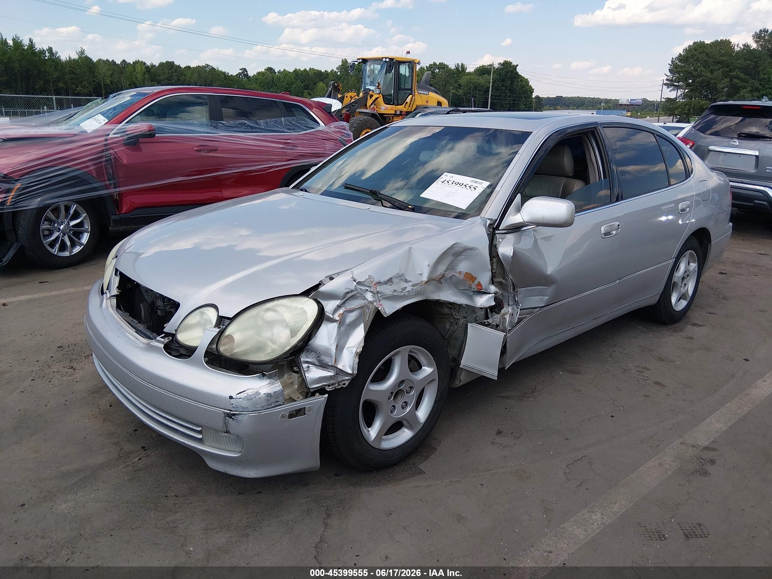 1999 Lexus Gs 300 Silver vin: JT8BD68S8X0070747