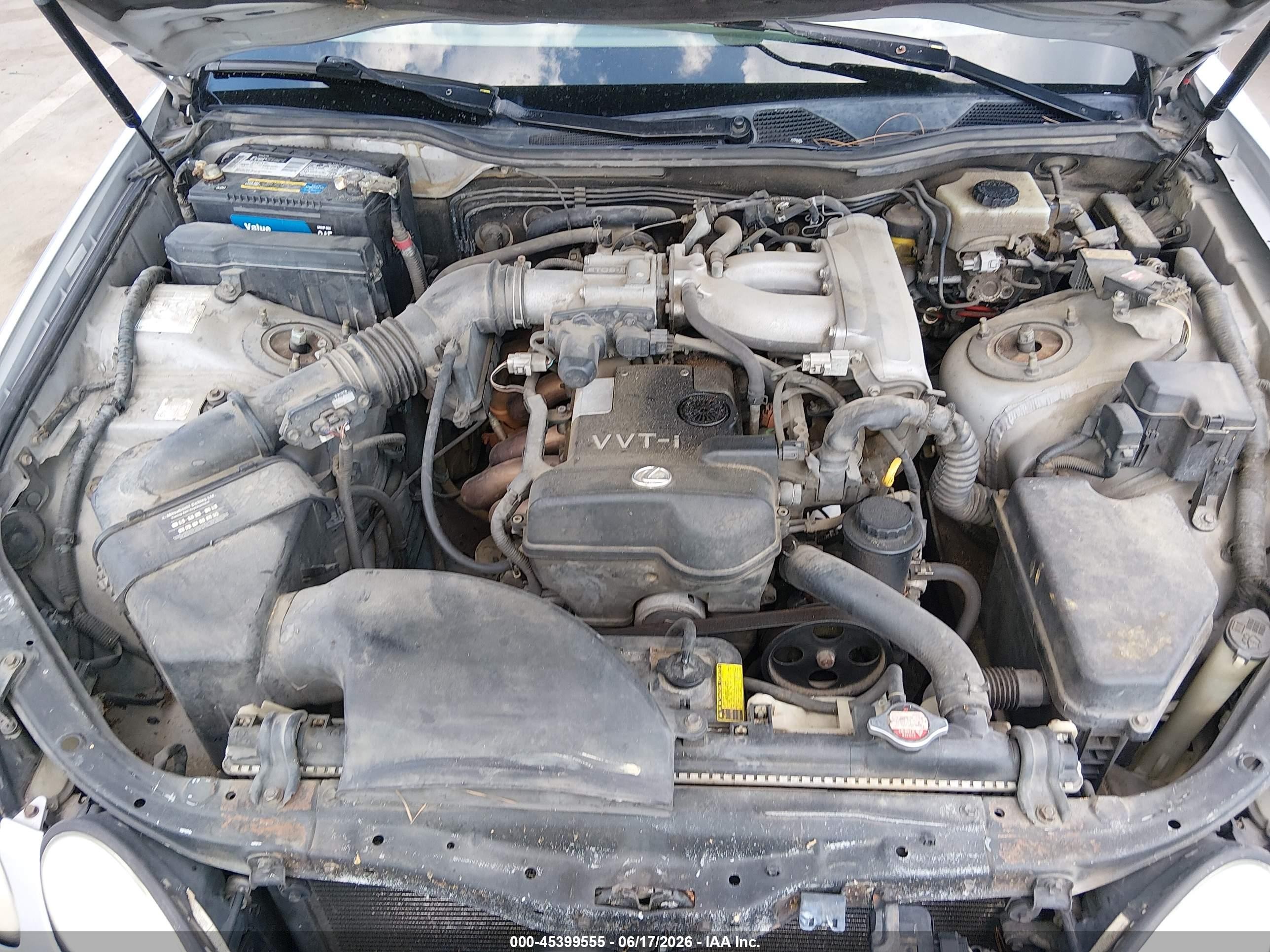1999 Lexus Gs 300 Silver vin: JT8BD68S8X0070747