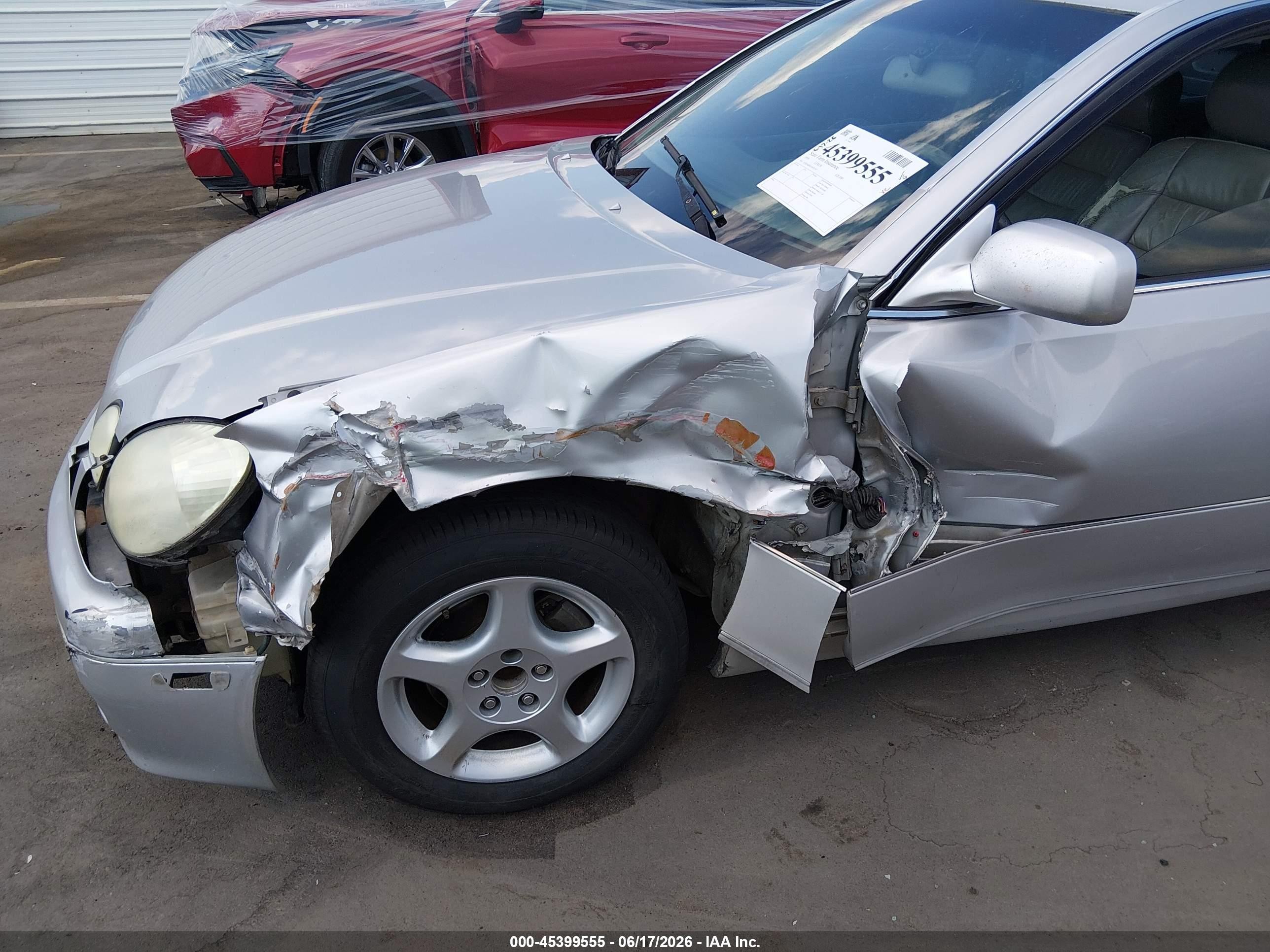 1999 Lexus Gs 300 Silver vin: JT8BD68S8X0070747