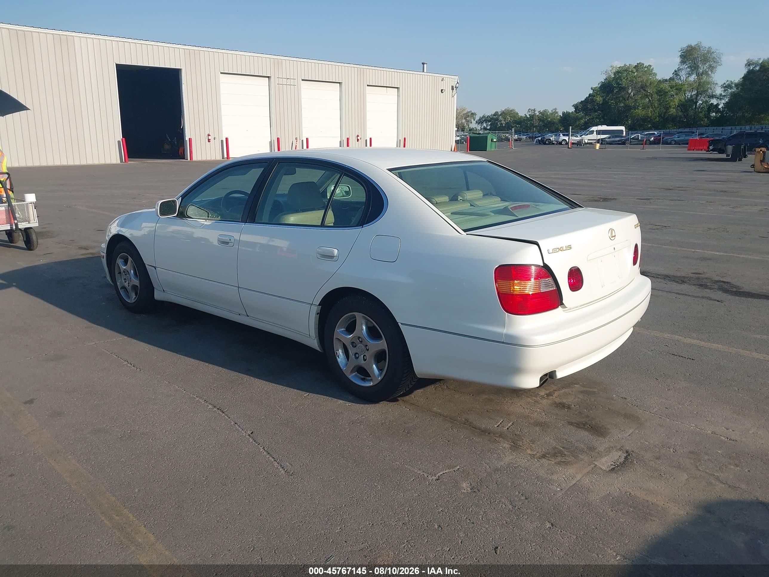 1999 Lexus Gs 300   Белый vin: JT8BD68S9X0072135