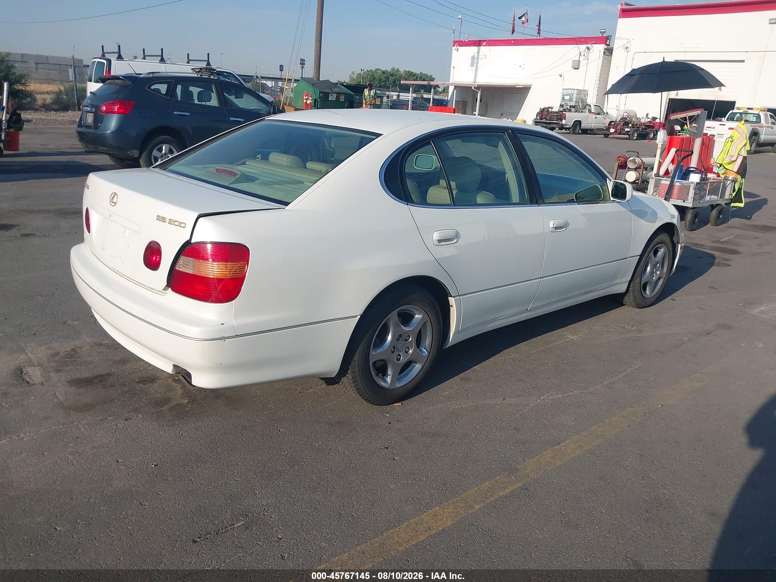 1999 Lexus Gs 300   Белый vin: JT8BD68S9X0072135