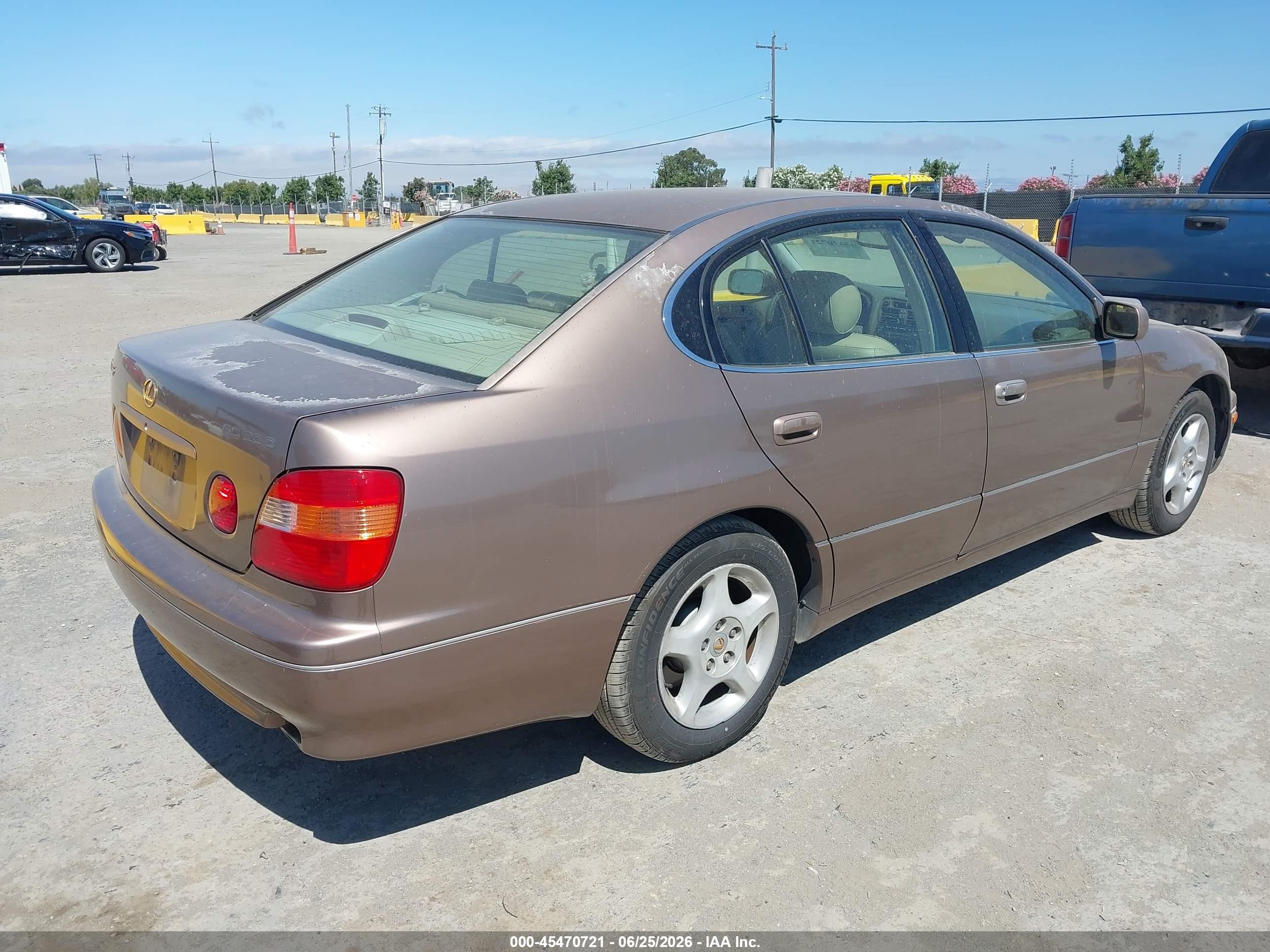 2000 Lexus Gs 300   Pink vin: JT8BD68S9Y0087977