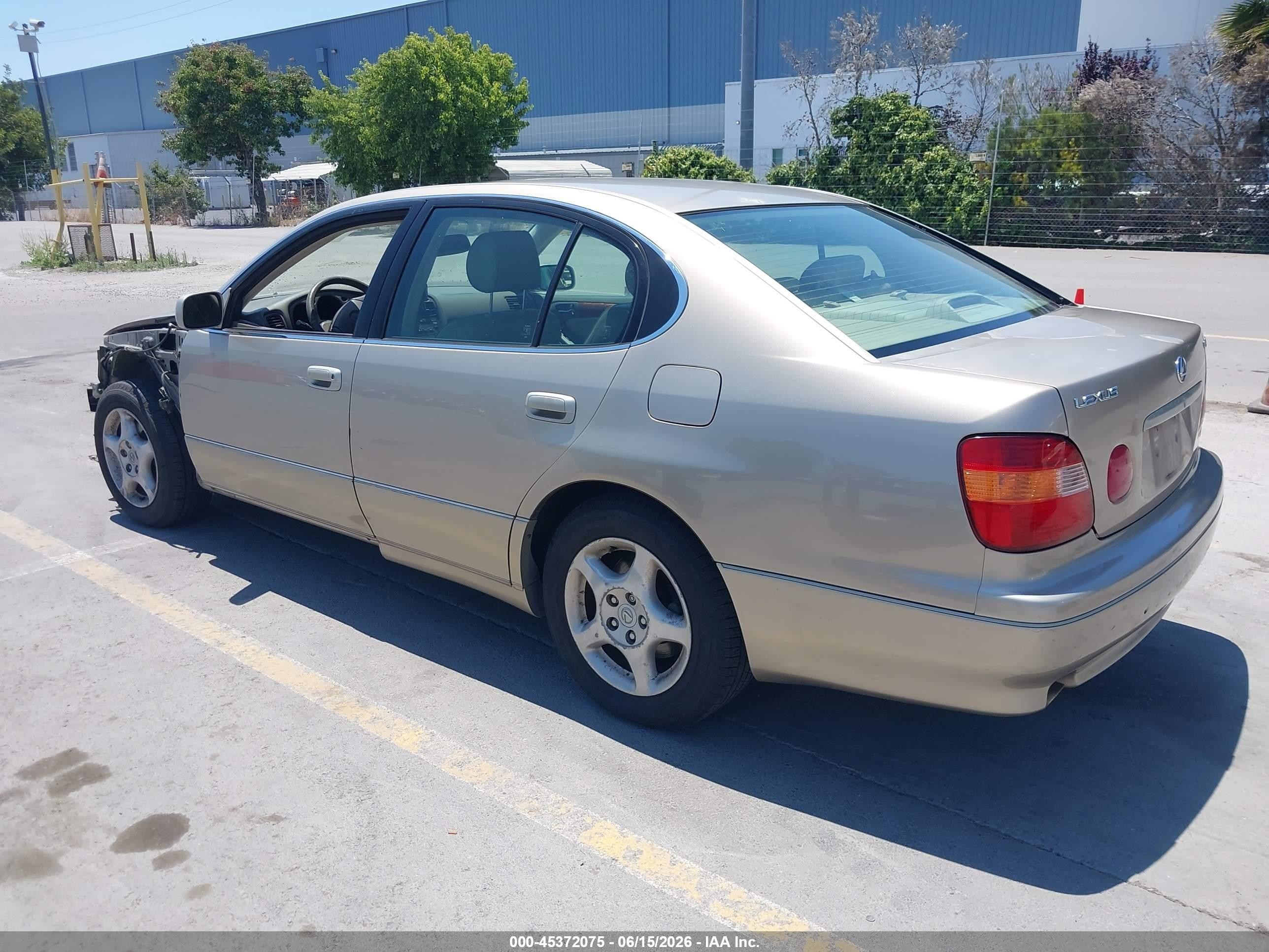 2000 Lexus Gs 300 Beige vin: JT8BD68S9Y0092001