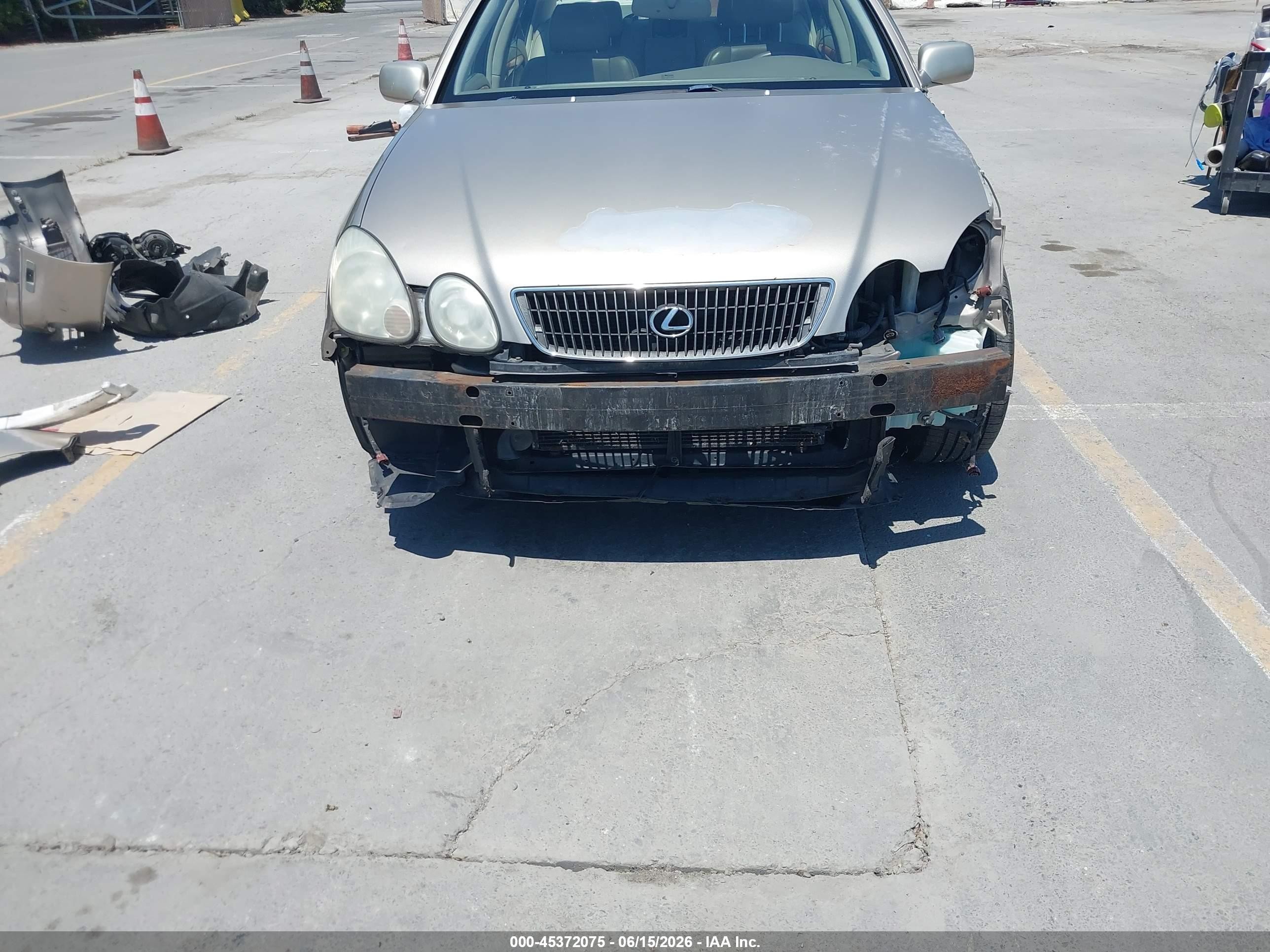2000 Lexus Gs 300 Beige vin: JT8BD68S9Y0092001