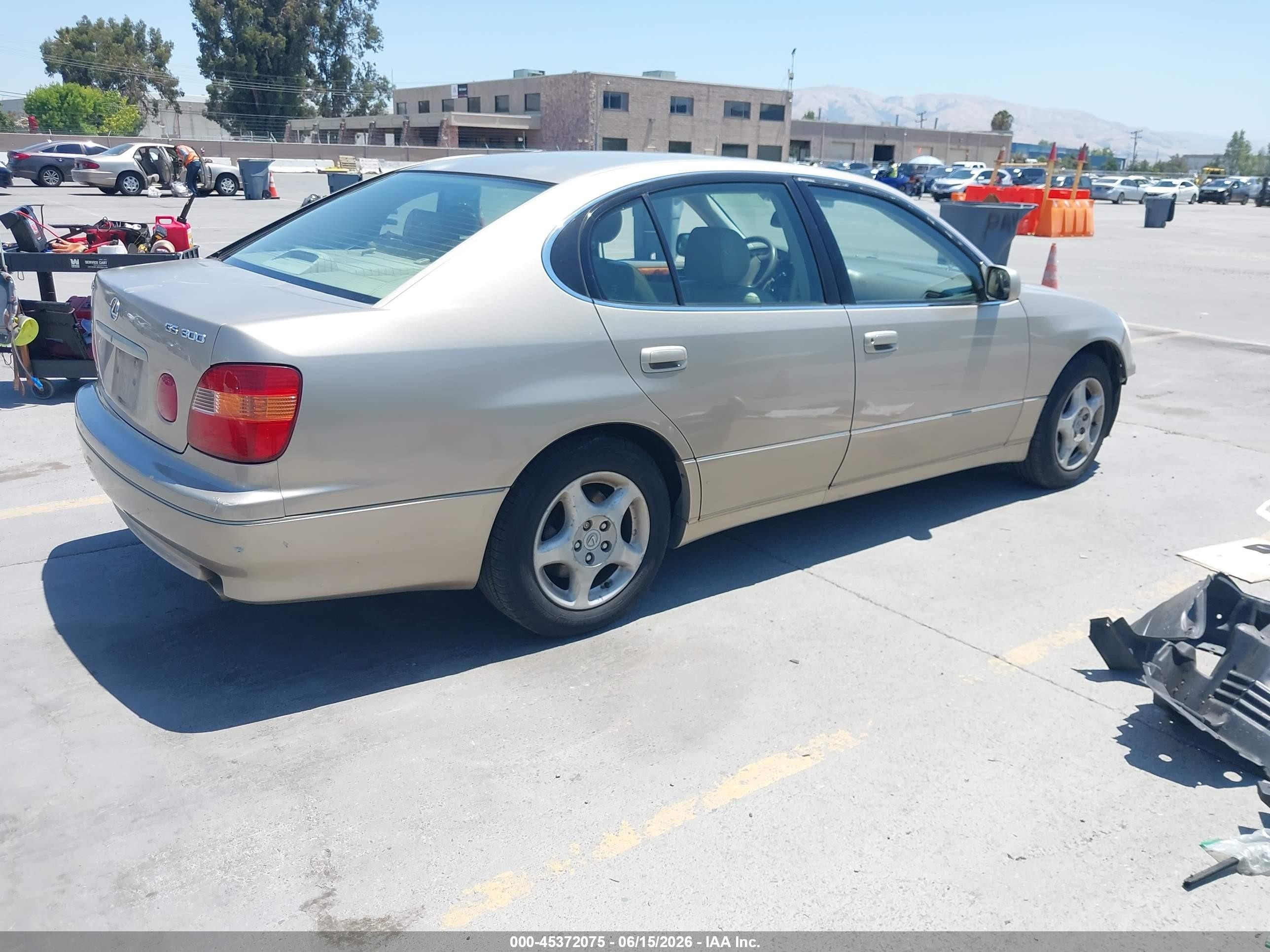 2000 Lexus Gs 300 Beige vin: JT8BD68S9Y0092001