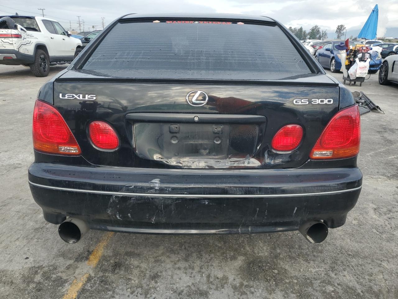 2000 Lexus Gs 300 Black vin: JT8BD68S9Y0094797