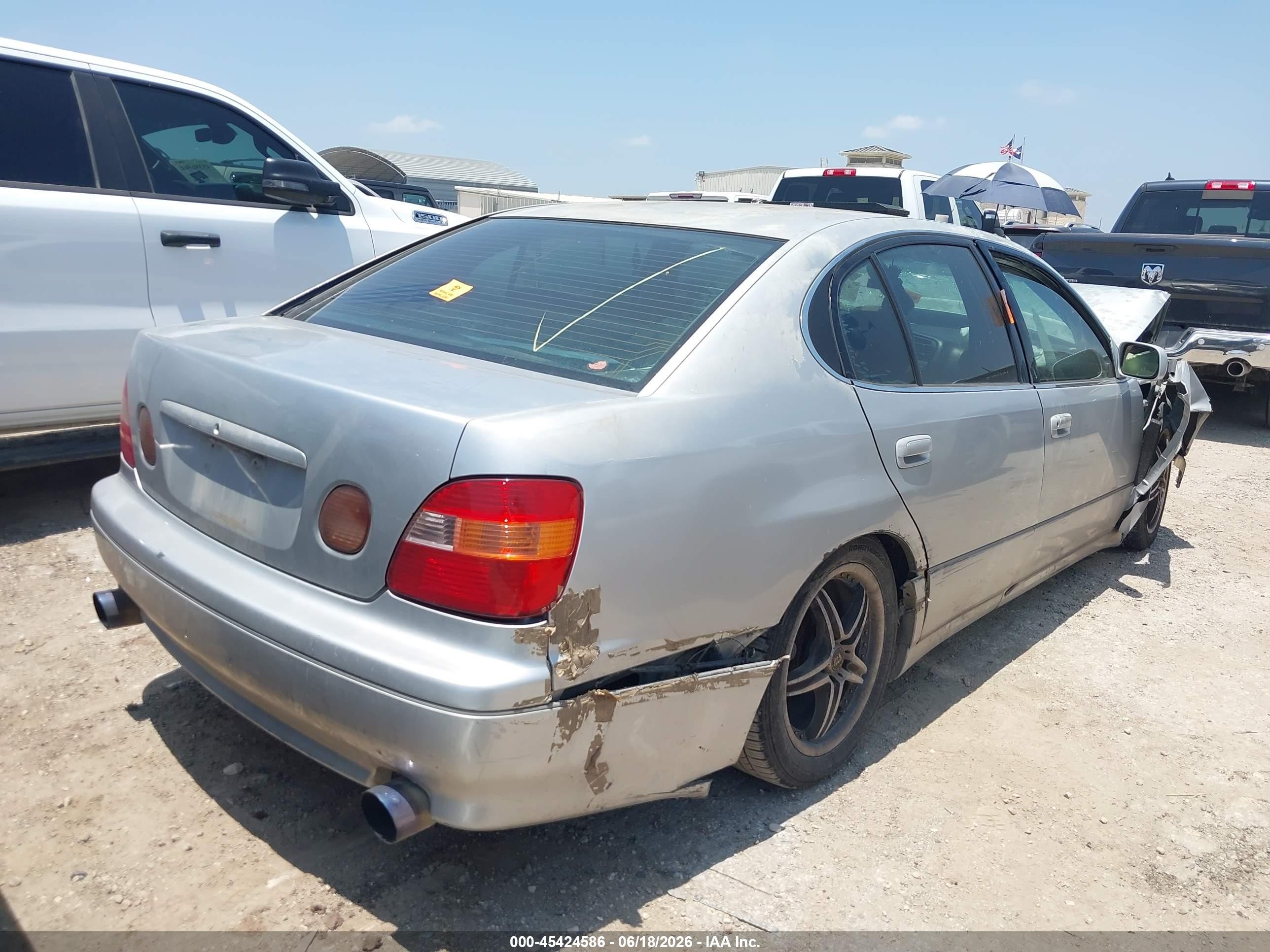 1999 Lexus Gs 300   Silver vin: JT8BD68SXX0072418