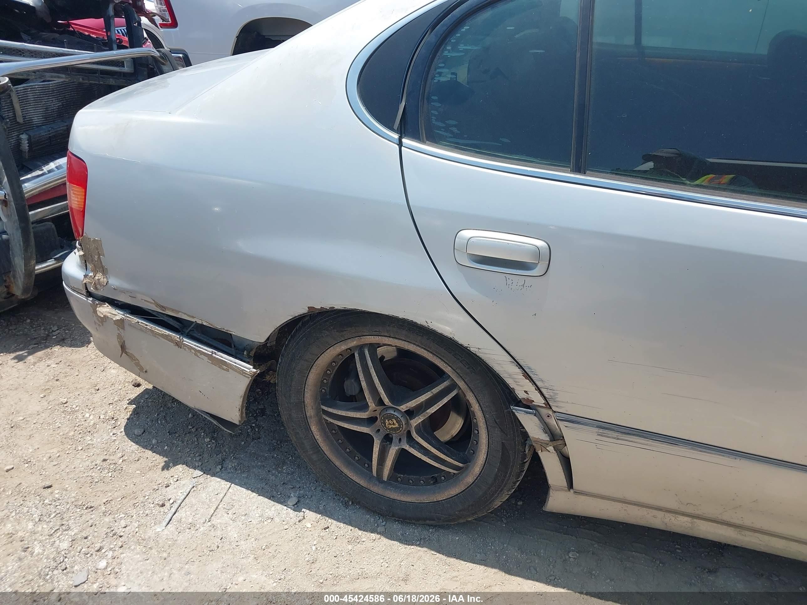 1999 Lexus Gs 300   Silver vin: JT8BD68SXX0072418
