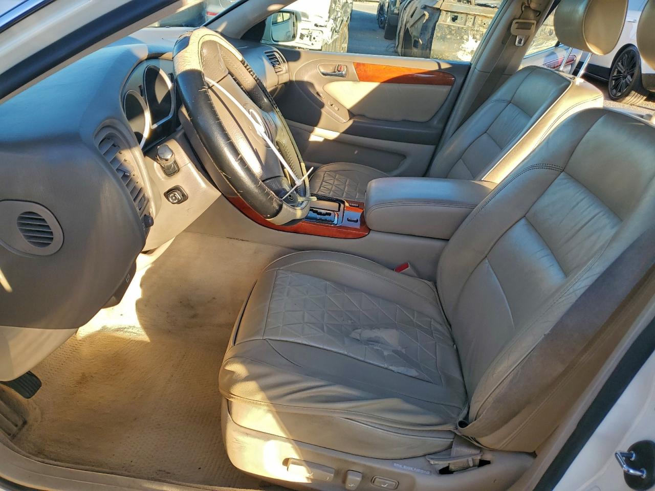 2001 Lexus Gs 300 White vin: JT8BD69S010121566