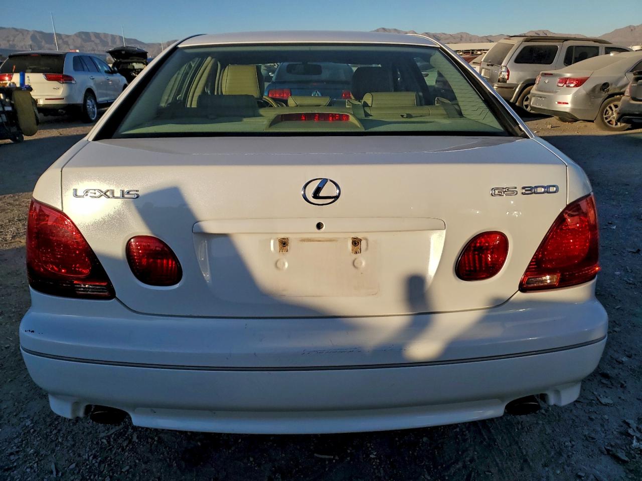 2001 Lexus Gs 300 White vin: JT8BD69S010121566